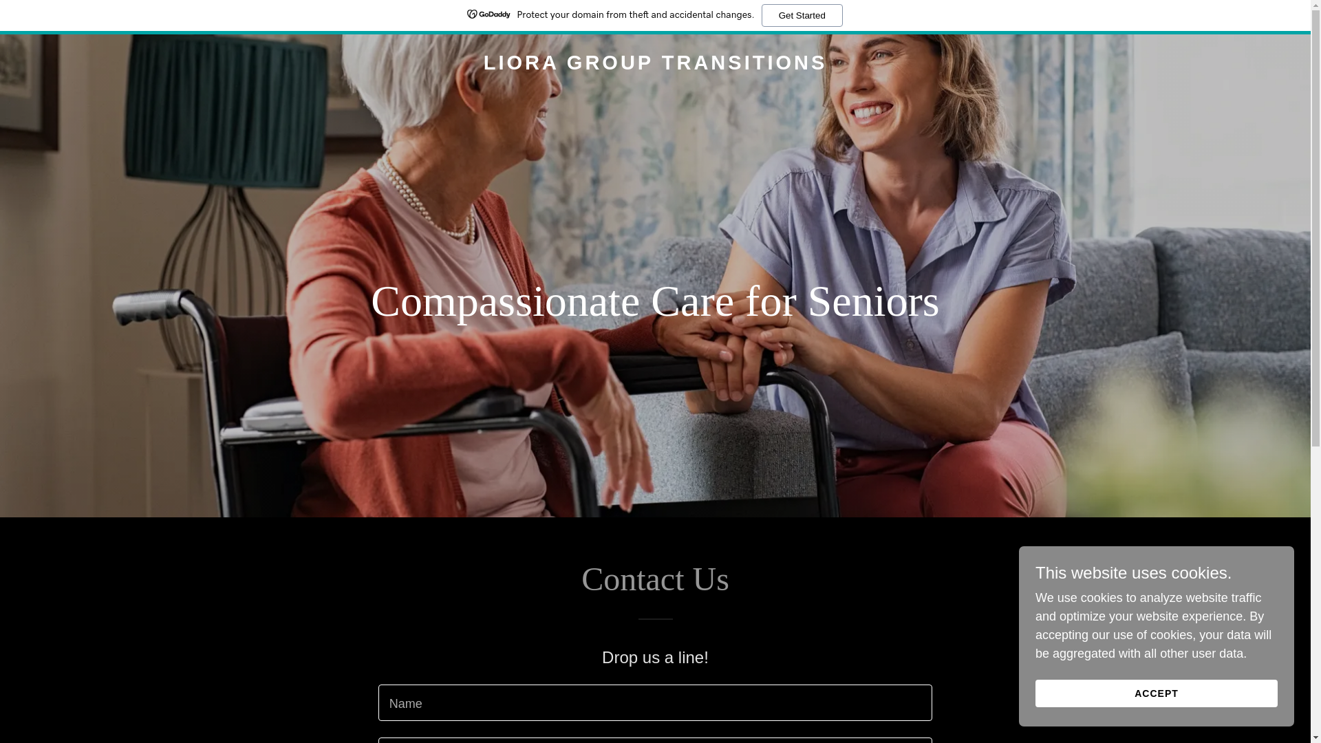 website screenshot of https://lioragrouptransitions.com/