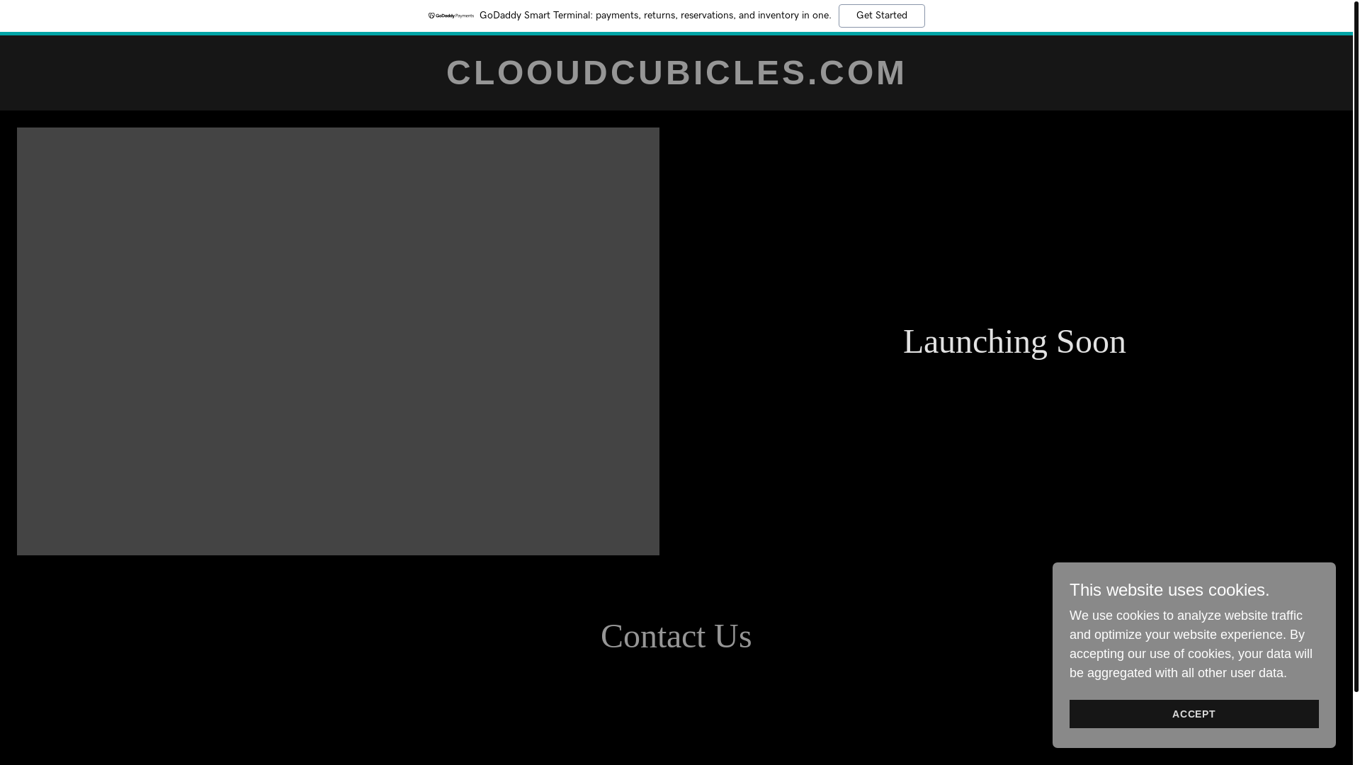website screenshot of https://clooudcubicles.com/