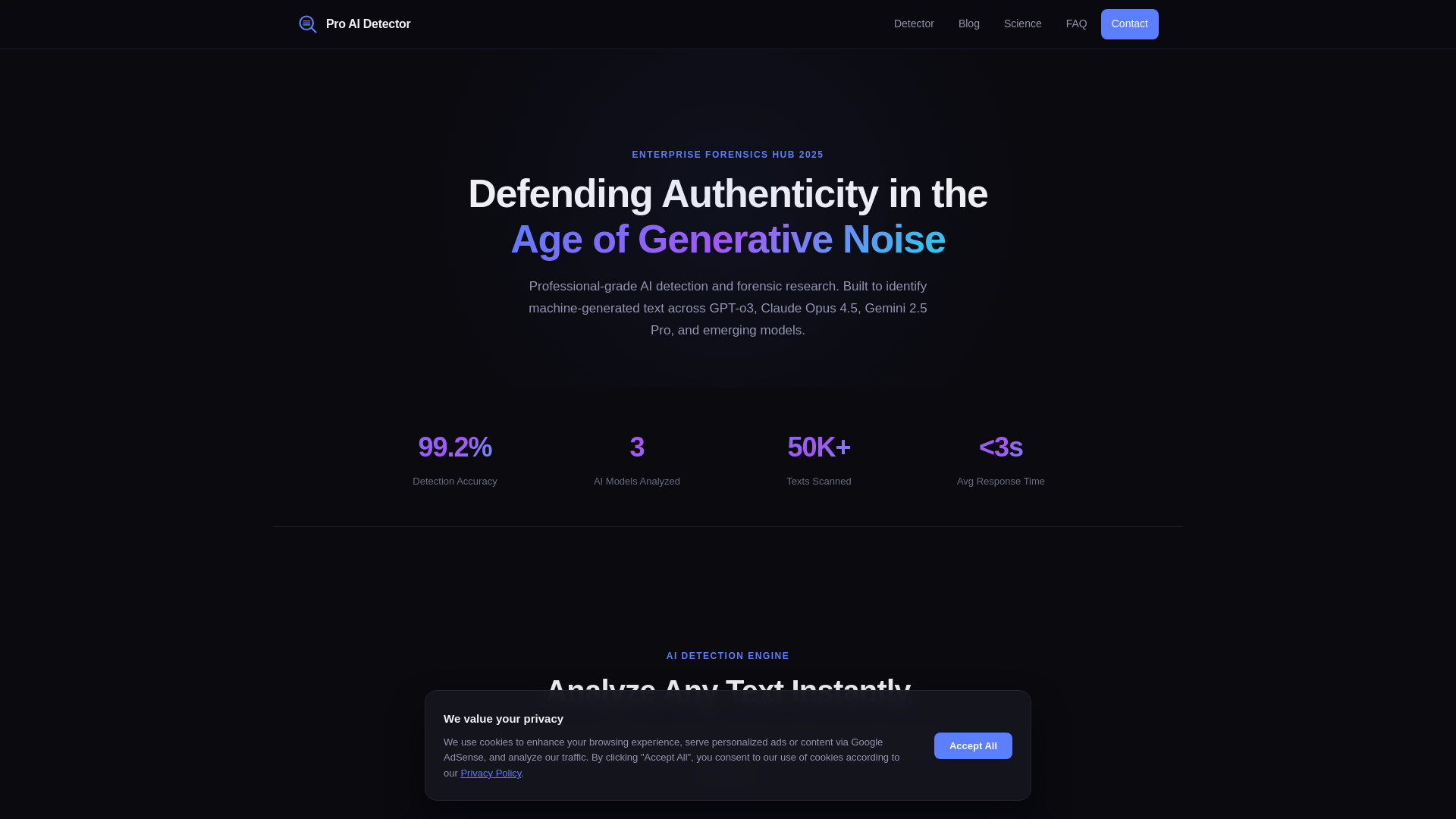 website screenshot of https://pro-ai-detector-page.pages.dev/