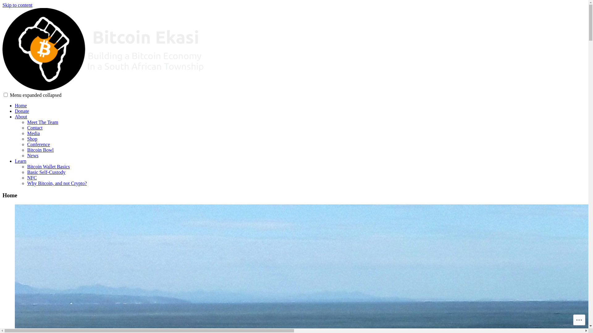website screenshot of https://bitcoin-ekasi.co/