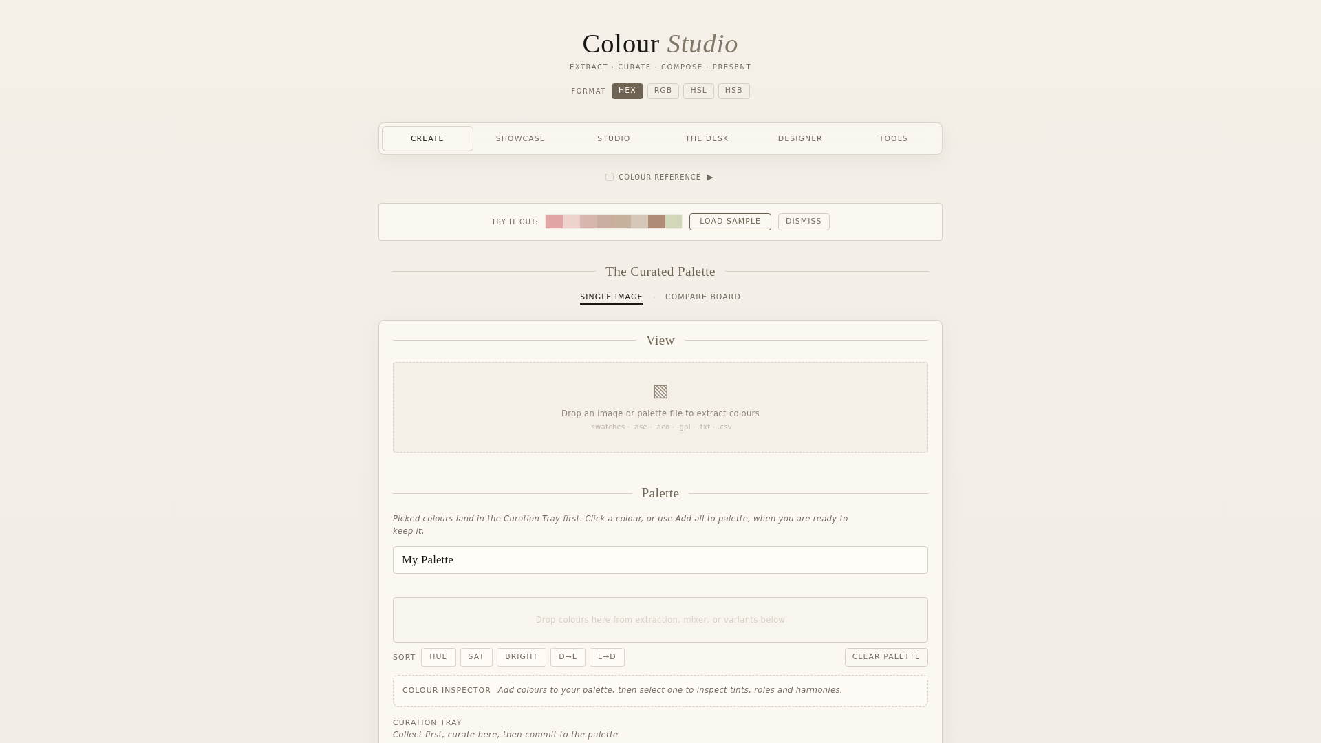 website screenshot of https://colour-studio-supporter.pages.dev/