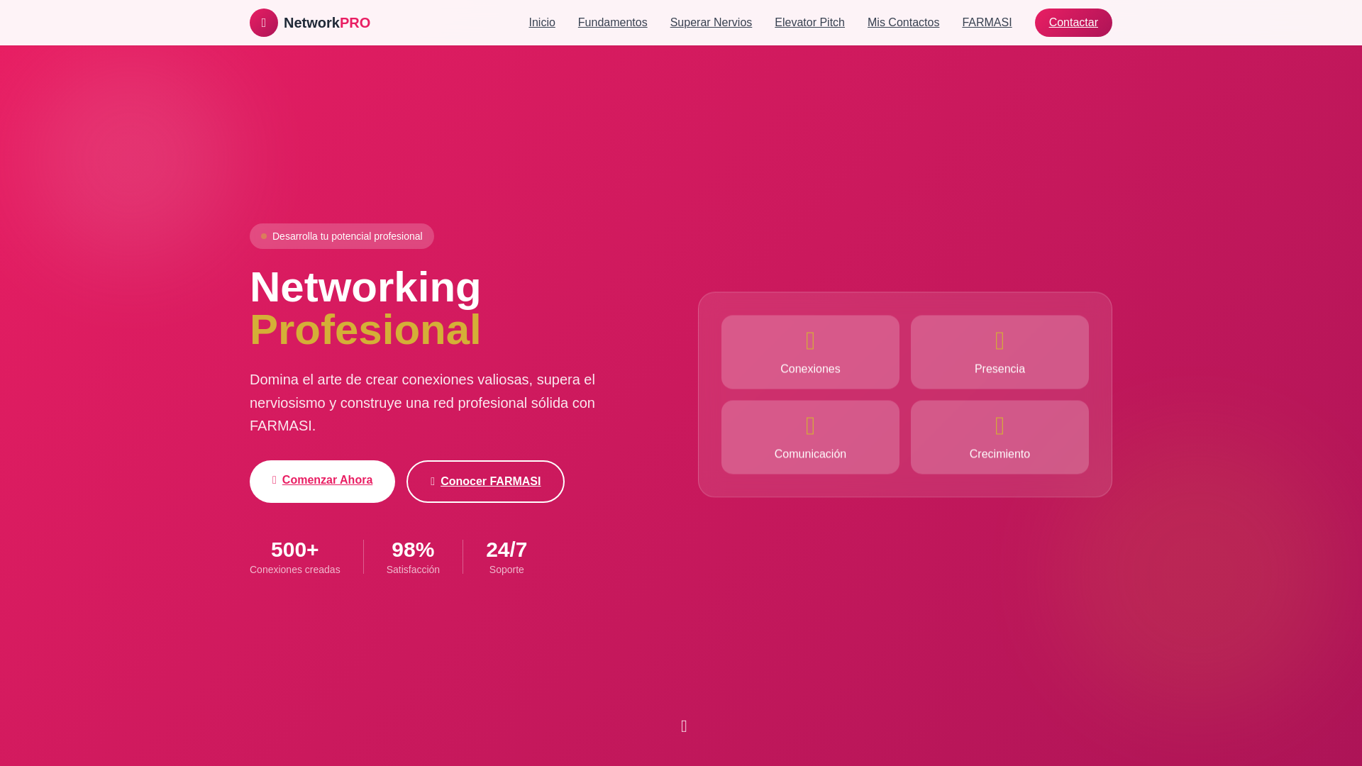 website screenshot of https://tuproyectofarmaci.com/