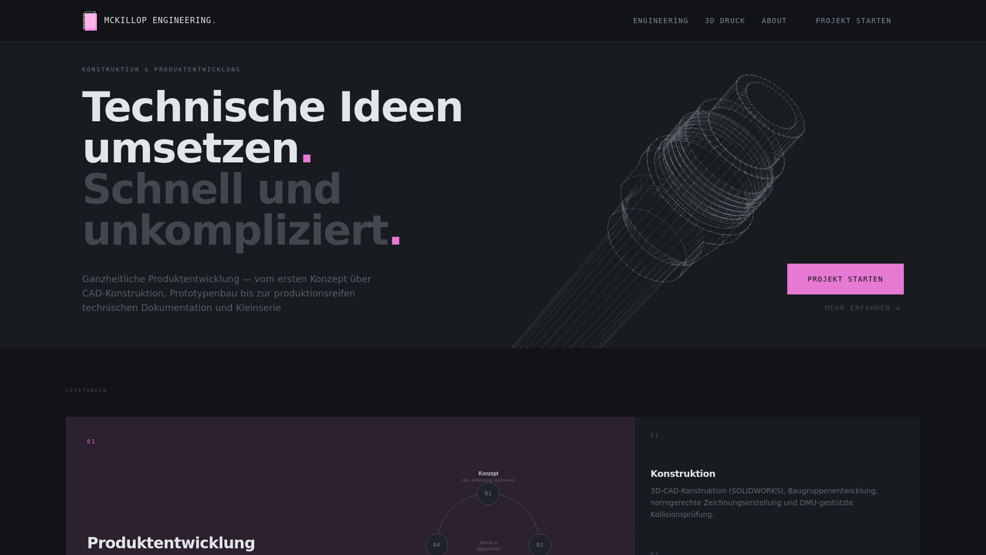 website screenshot of https://mckeng-website.pages.dev/