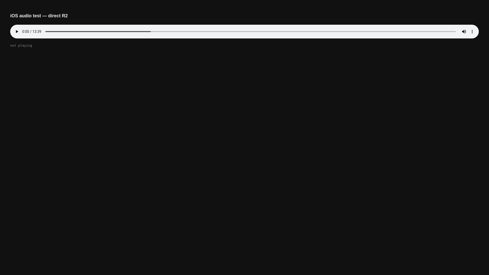 website screenshot of https://yt-player-test.pages.dev/