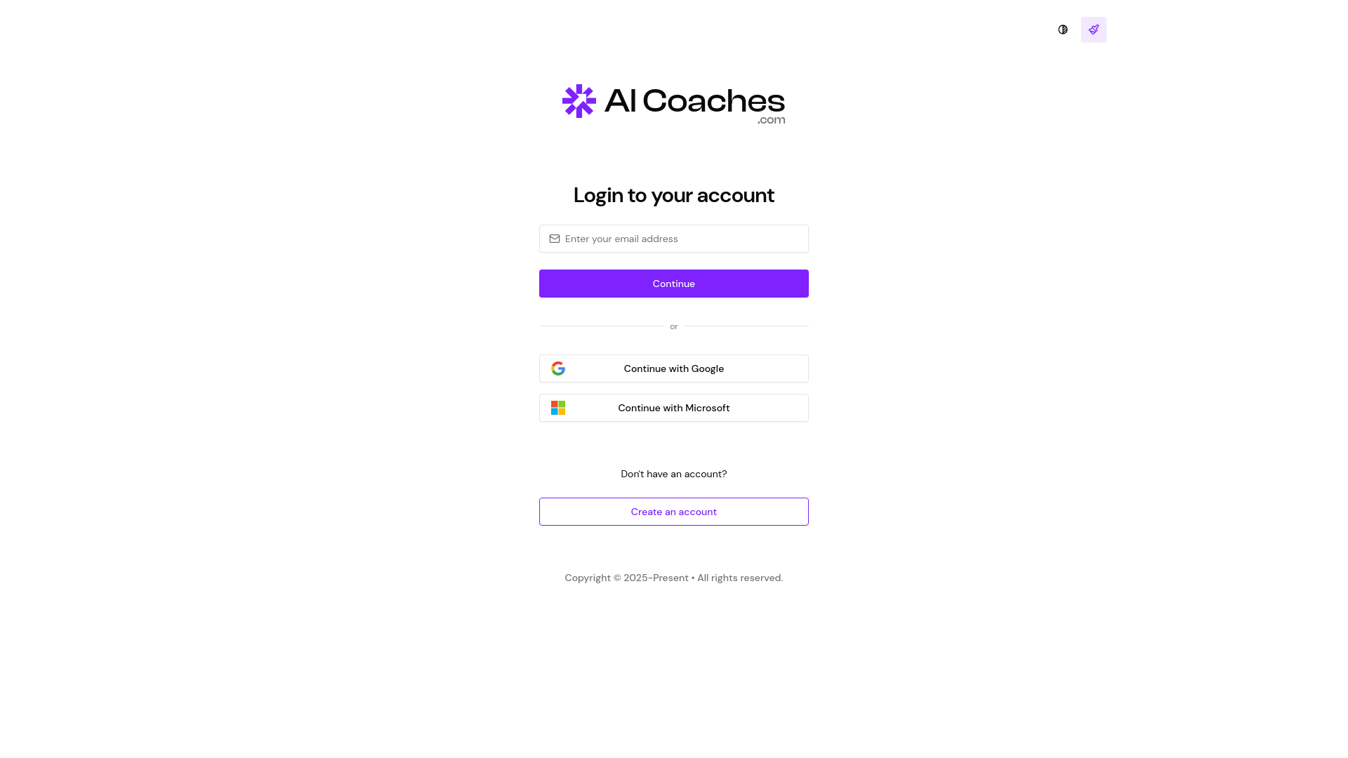 website screenshot of https://ai-coaches-admin.pages.dev/