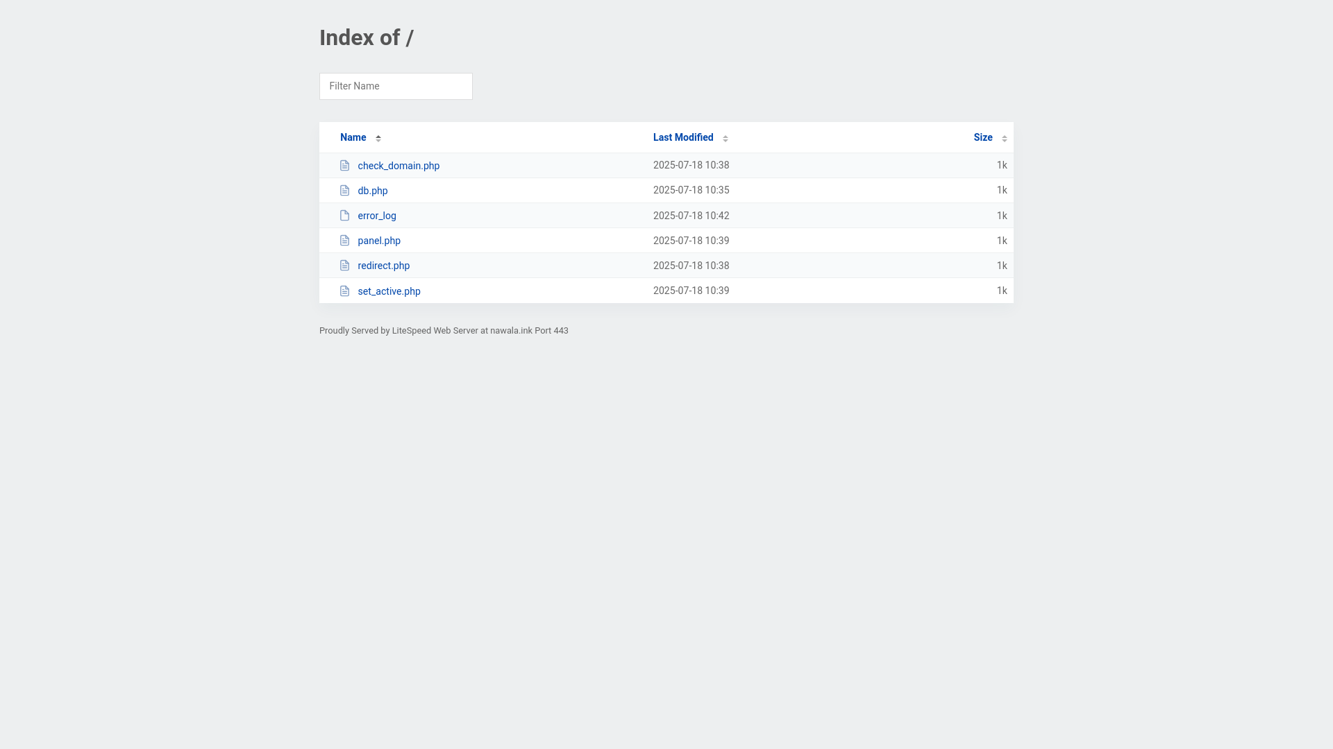 website screenshot of https://nawala.ink/