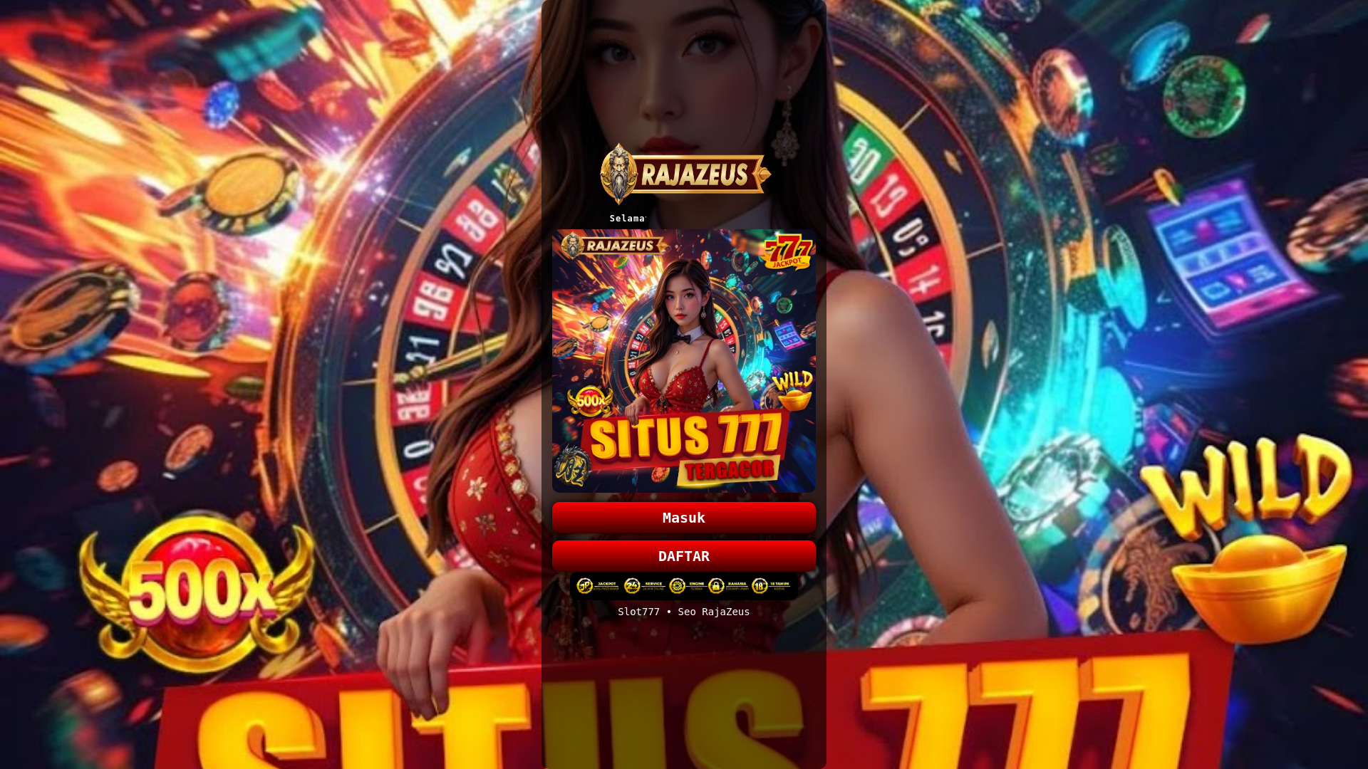 website screenshot of https://tentangkamislot777.pages.dev/