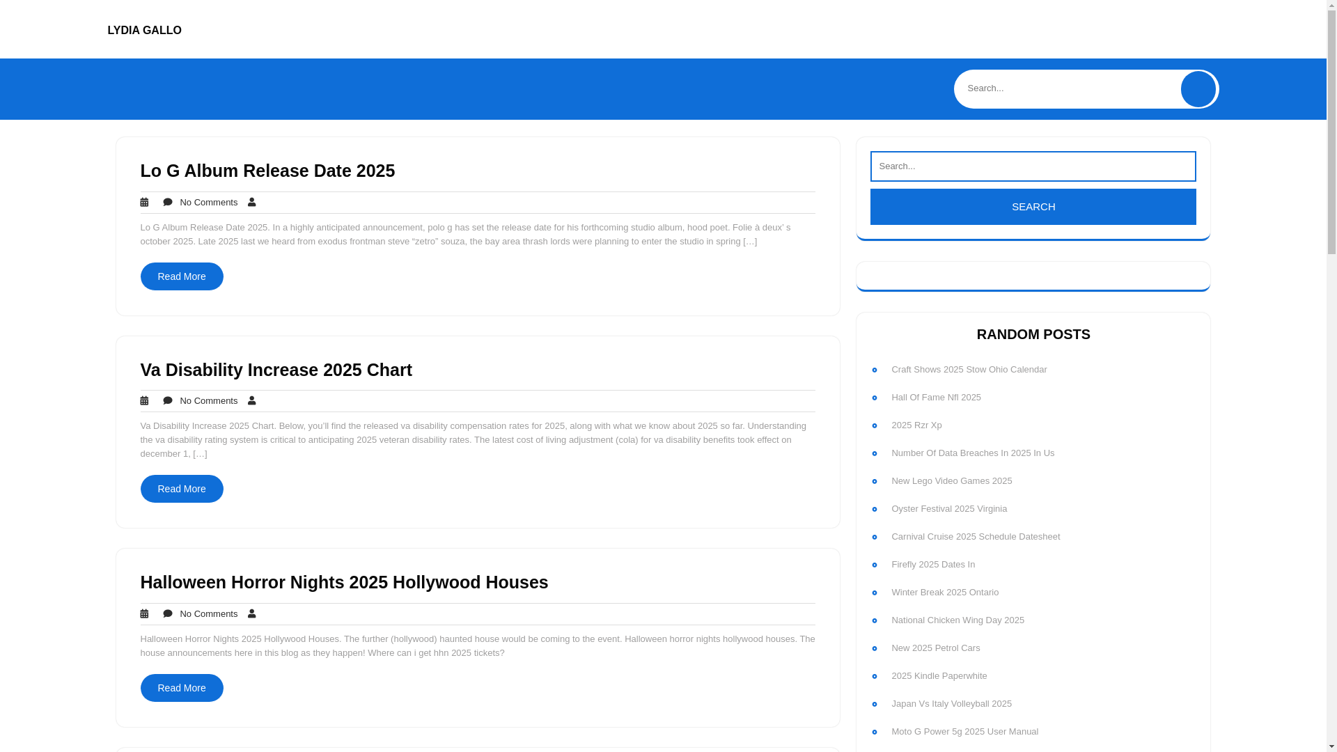 website screenshot of https://lydiagallo.pages.dev/