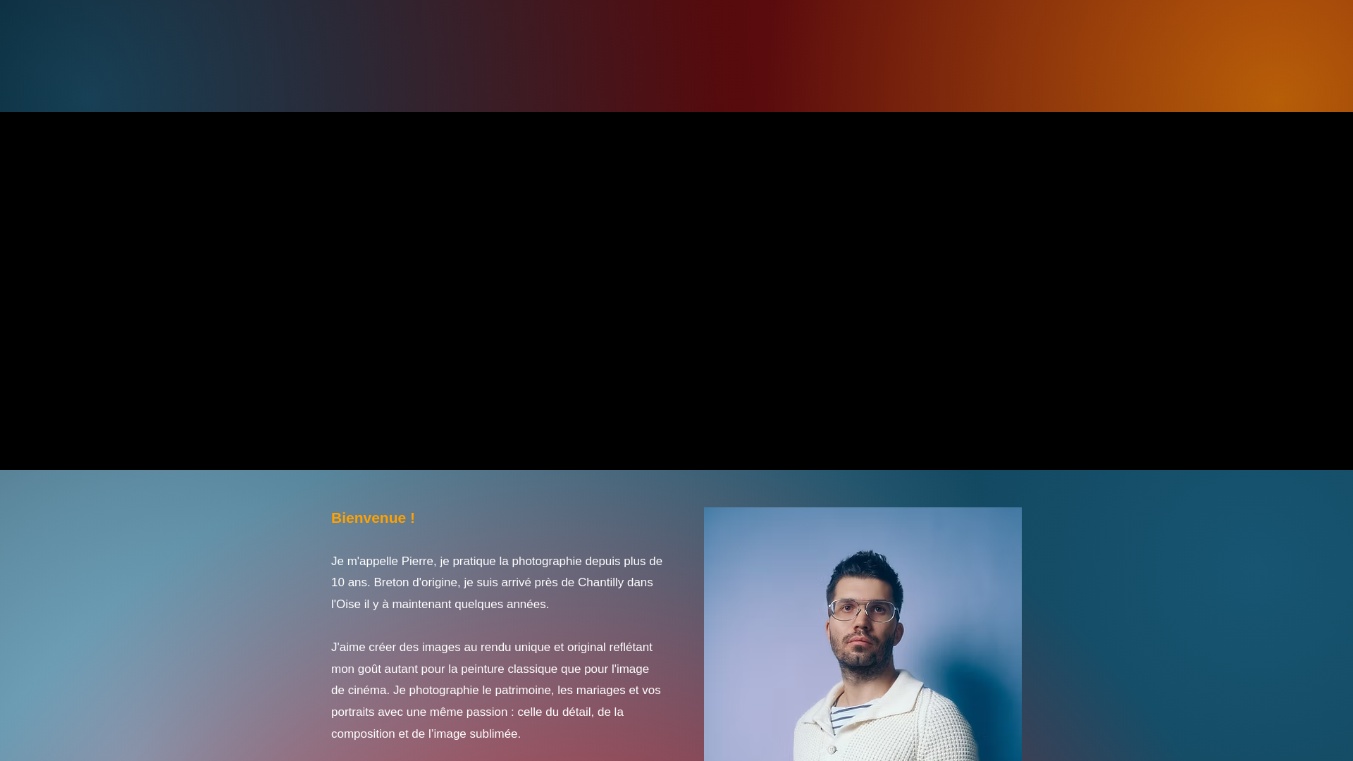 website screenshot of https://pierreescop.fr