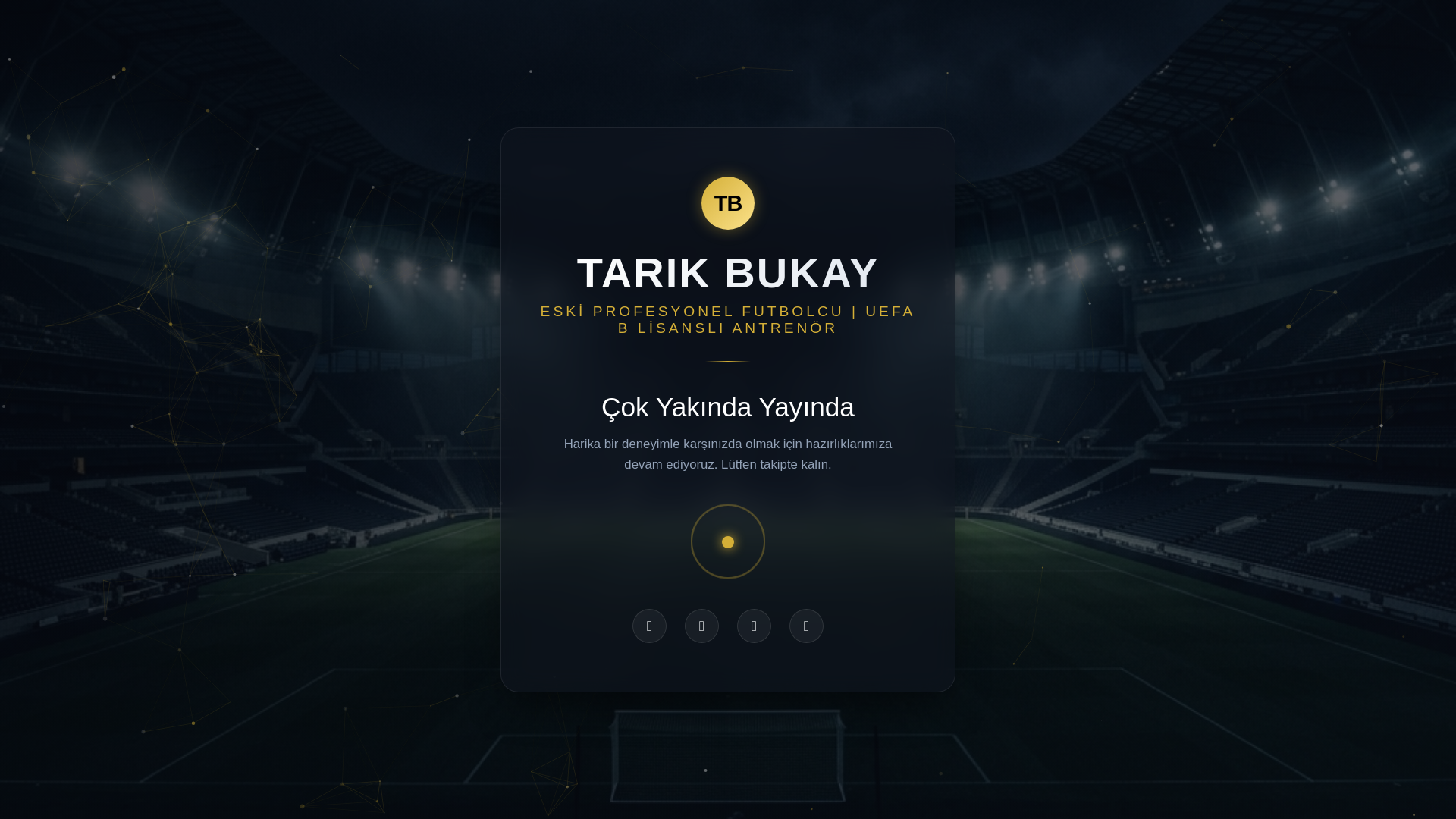 website screenshot of https://tarikbukay.com.tr/