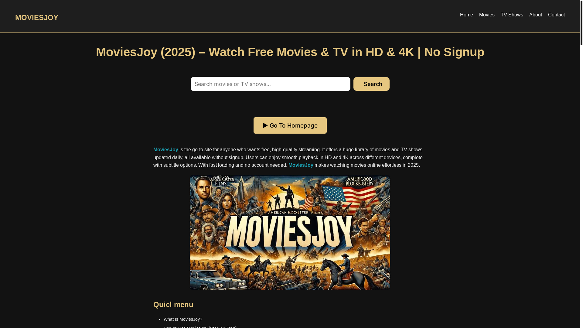 website screenshot of https://movies-joy.watch/