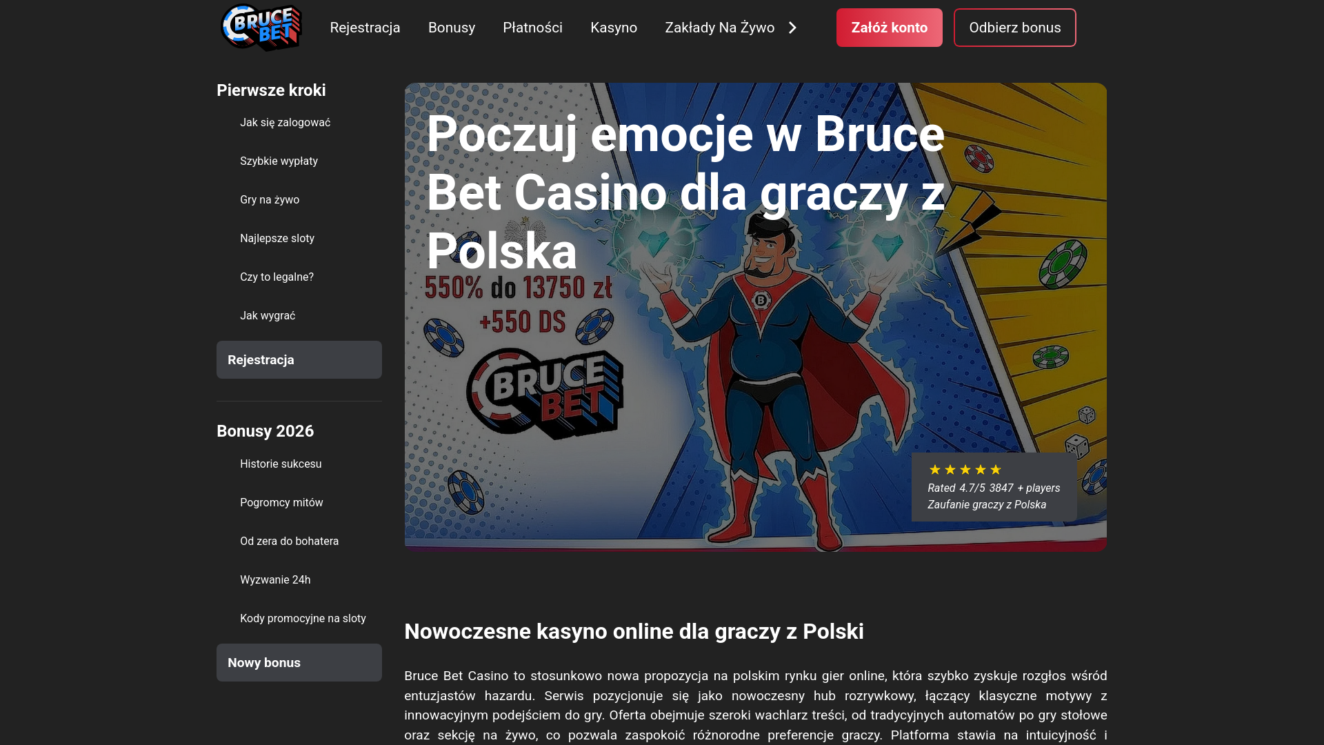 website screenshot of https://brucebet-com-pl.pages.dev/