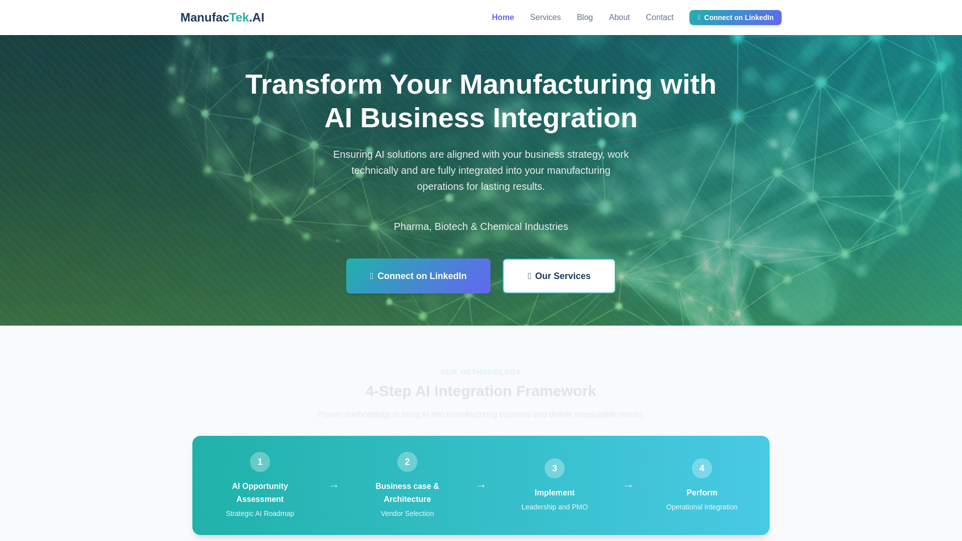 website screenshot of https://company-website-alz.pages.dev/