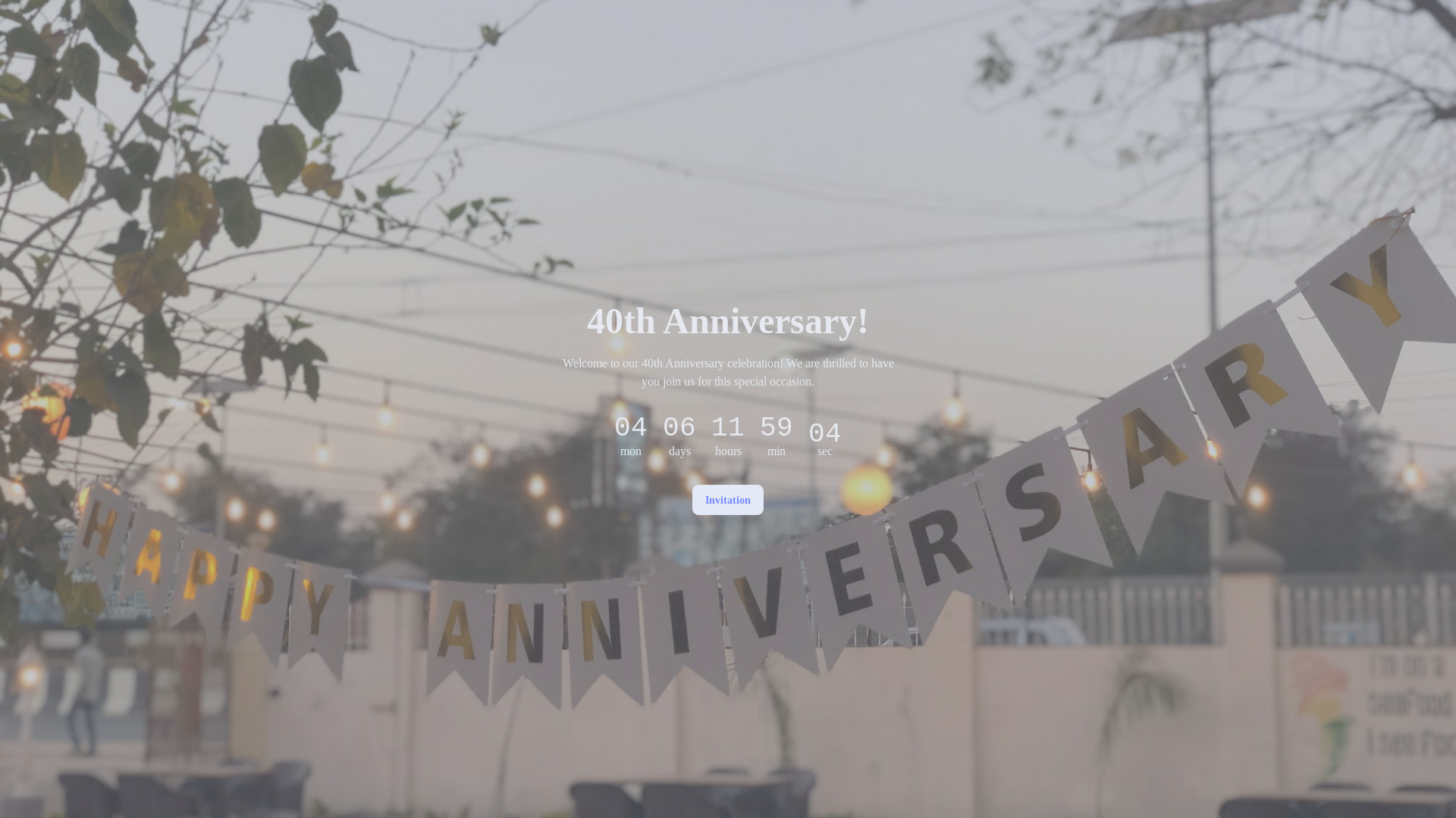 website screenshot of https://40th-anniversary.pages.dev/