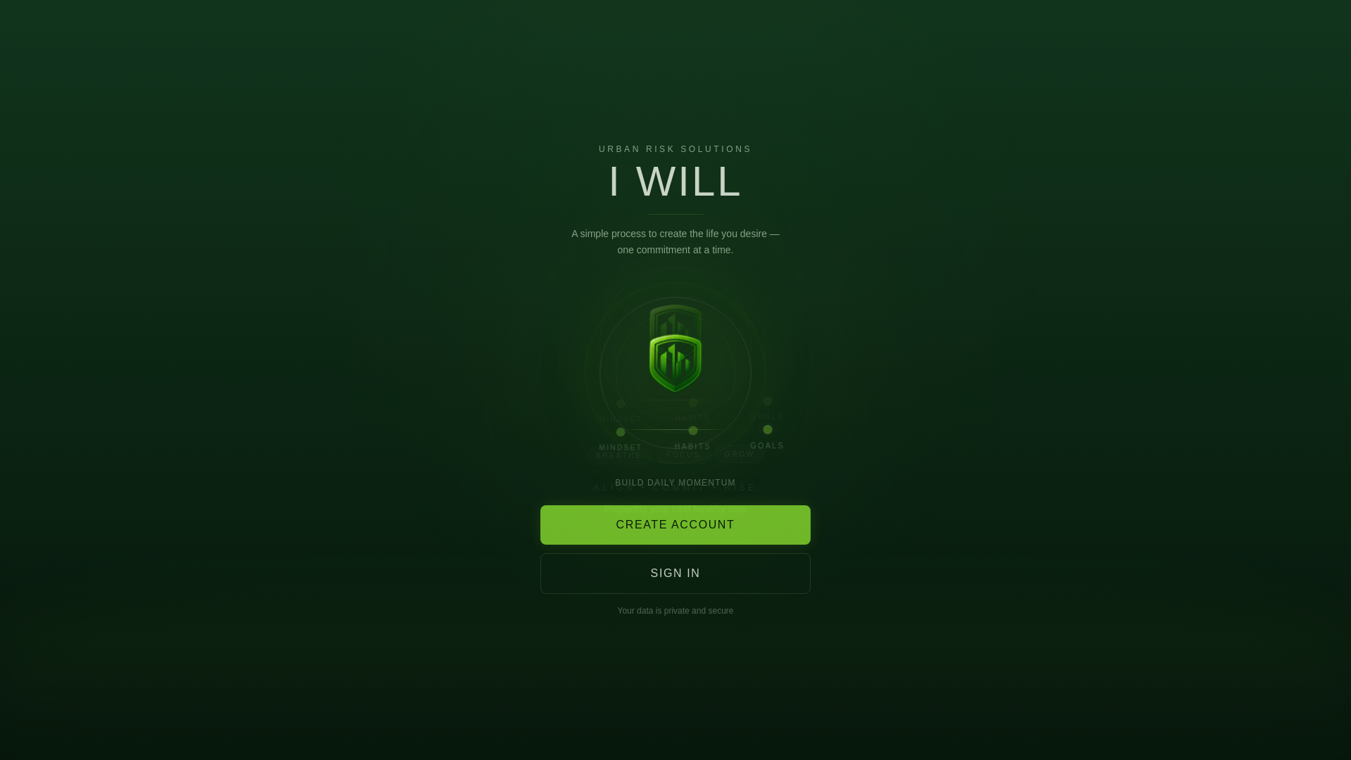 website screenshot of https://ursolutions.life/