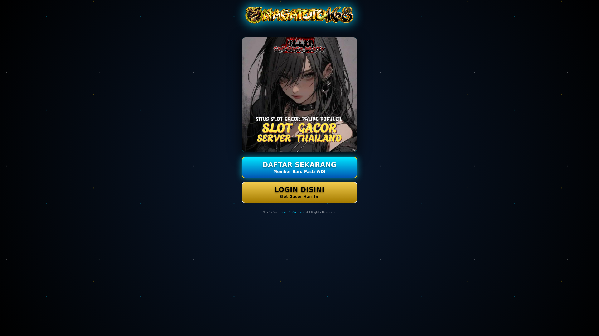 website screenshot of https://empire886xhome.site/