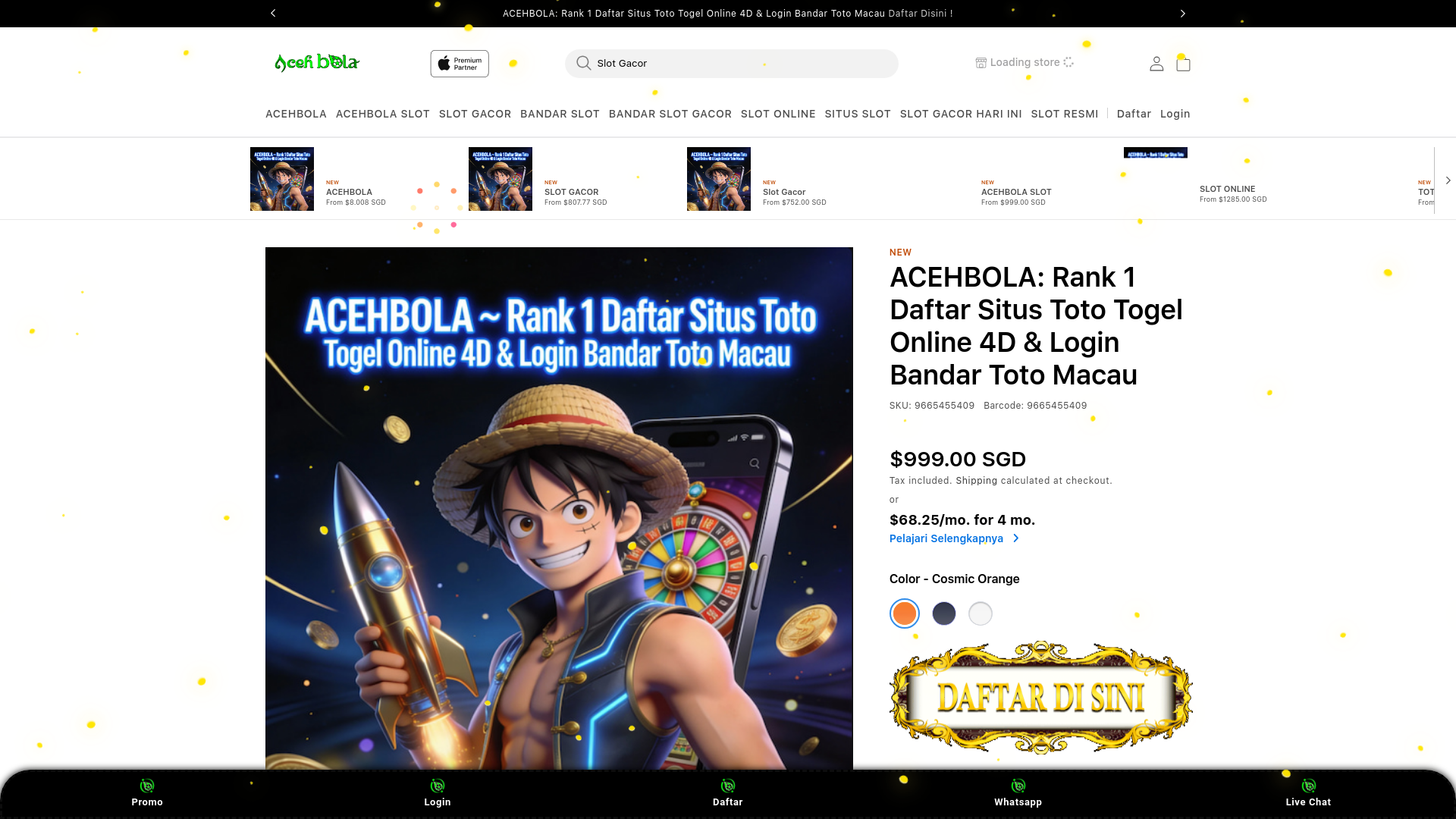website screenshot of https://acehbola-togel.pages.dev/