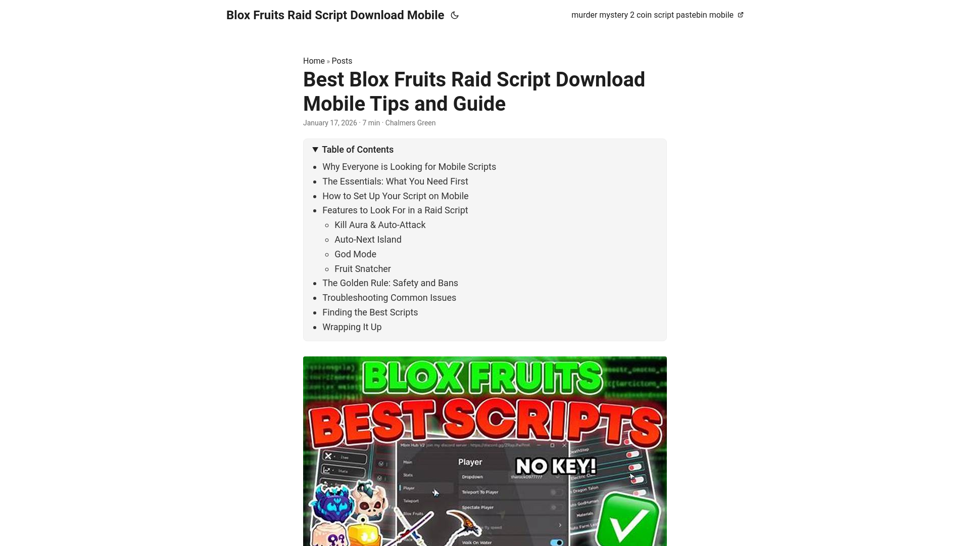 website screenshot of https://bloxfruitsraidscriptdownloadmobile.pages.dev/