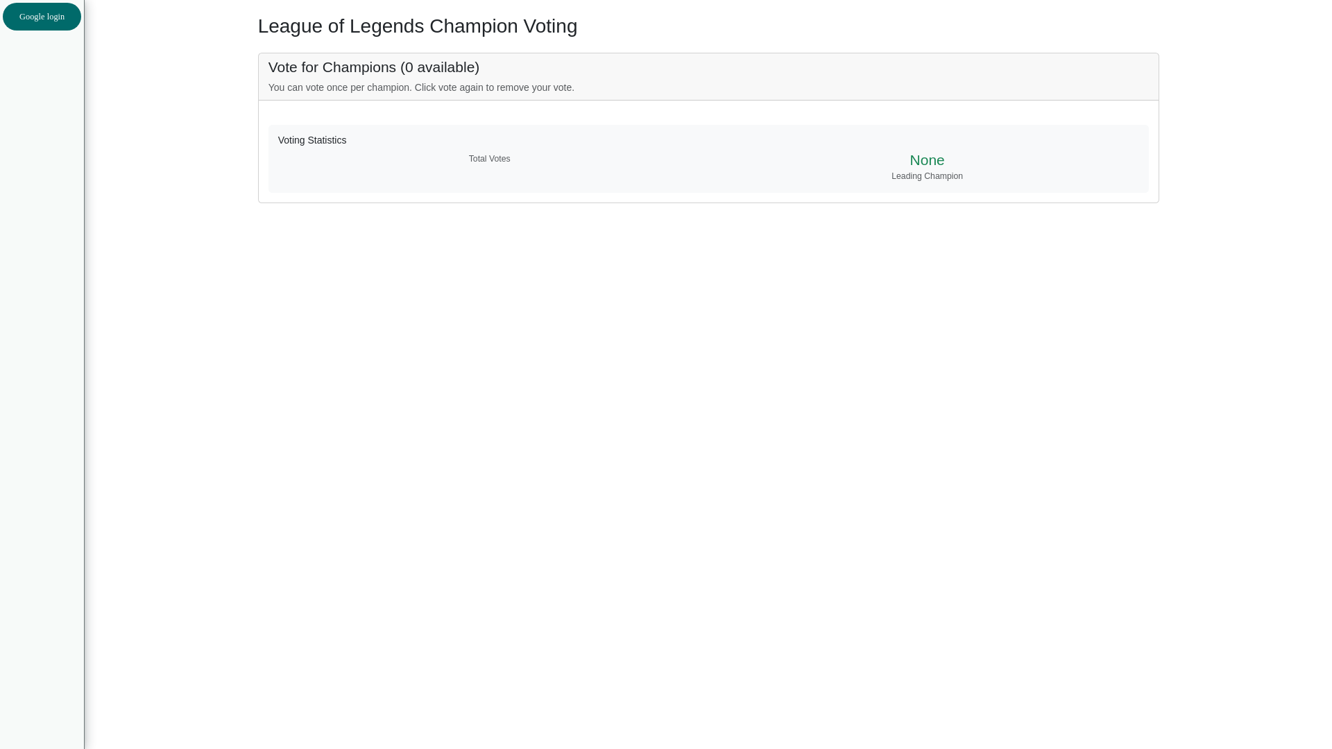 website screenshot of https://clashvoting.nl/