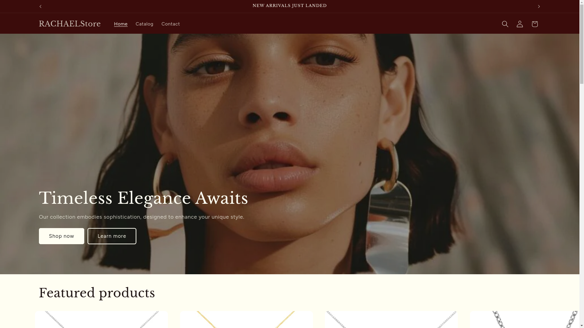 website screenshot of https://rachaelsto.shop/