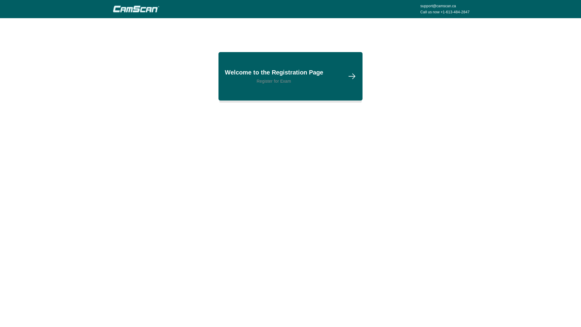 website screenshot of https://camscan-exam-form.pages.dev/