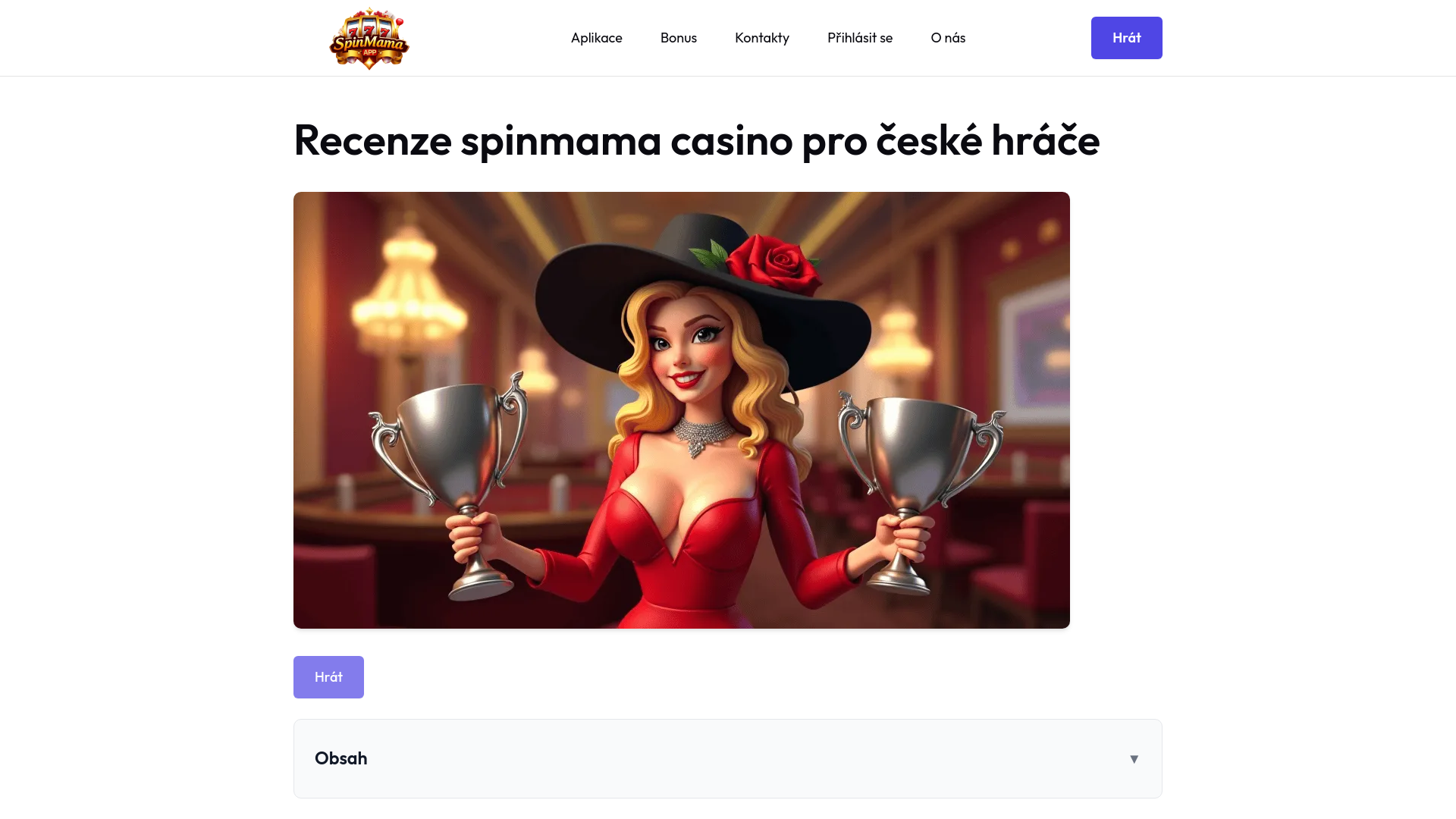website screenshot of https://spinmamarecenze-cz.pages.dev/