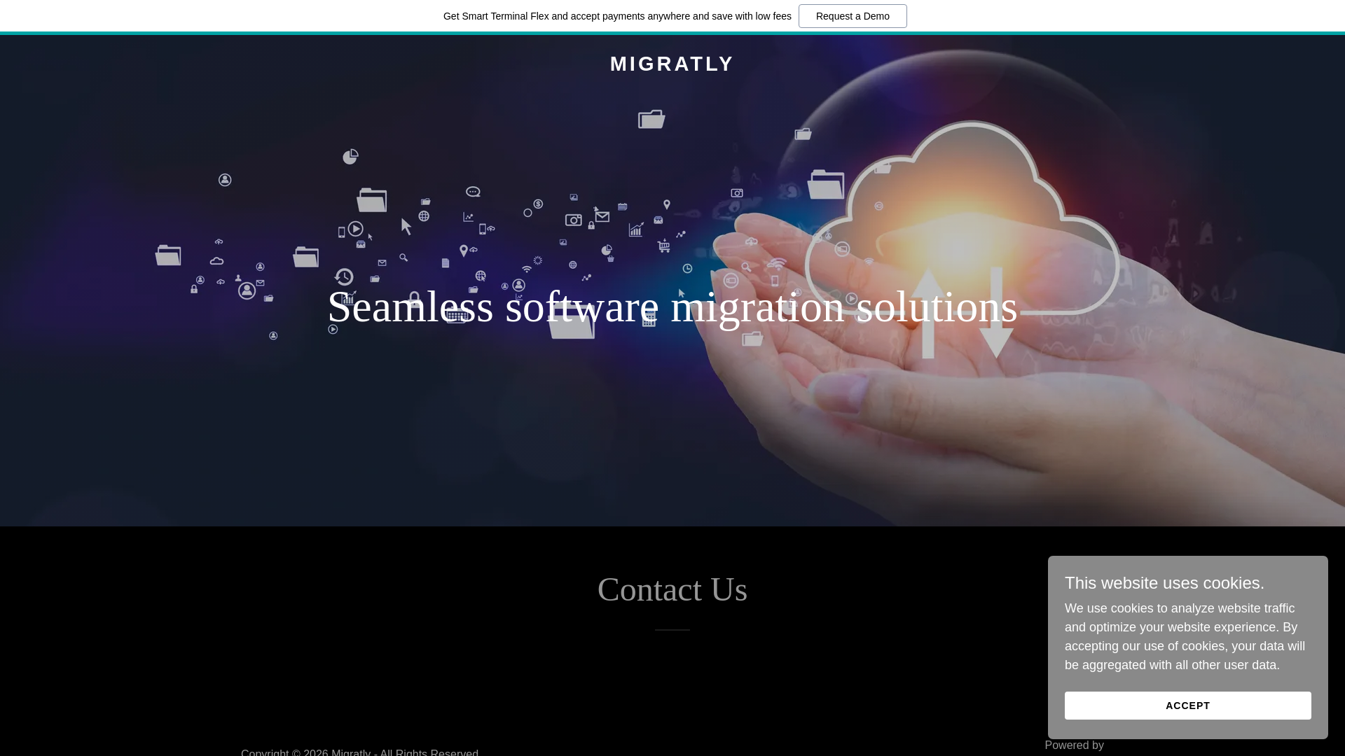 website screenshot of https://migratly.dev/