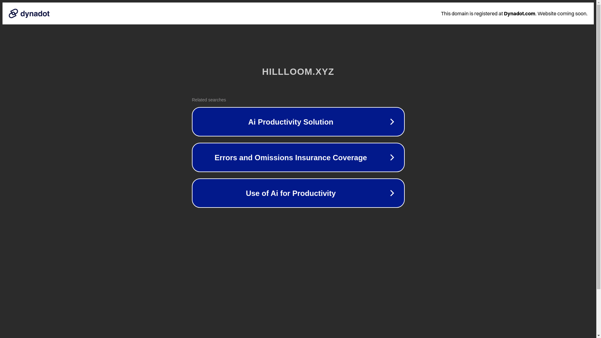 website screenshot of https://hillloom.xyz/