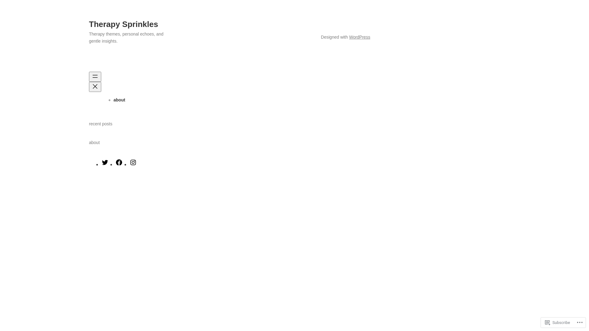 website screenshot of https://therapysprinkles.com/