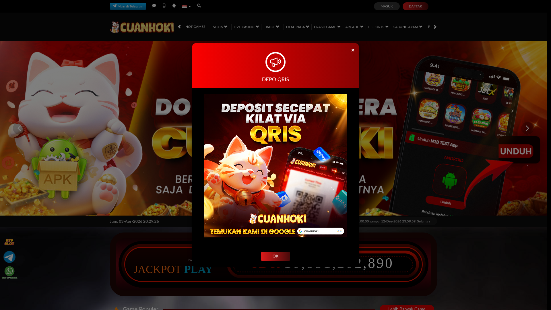 website screenshot of https://cuanhokisungai.com/