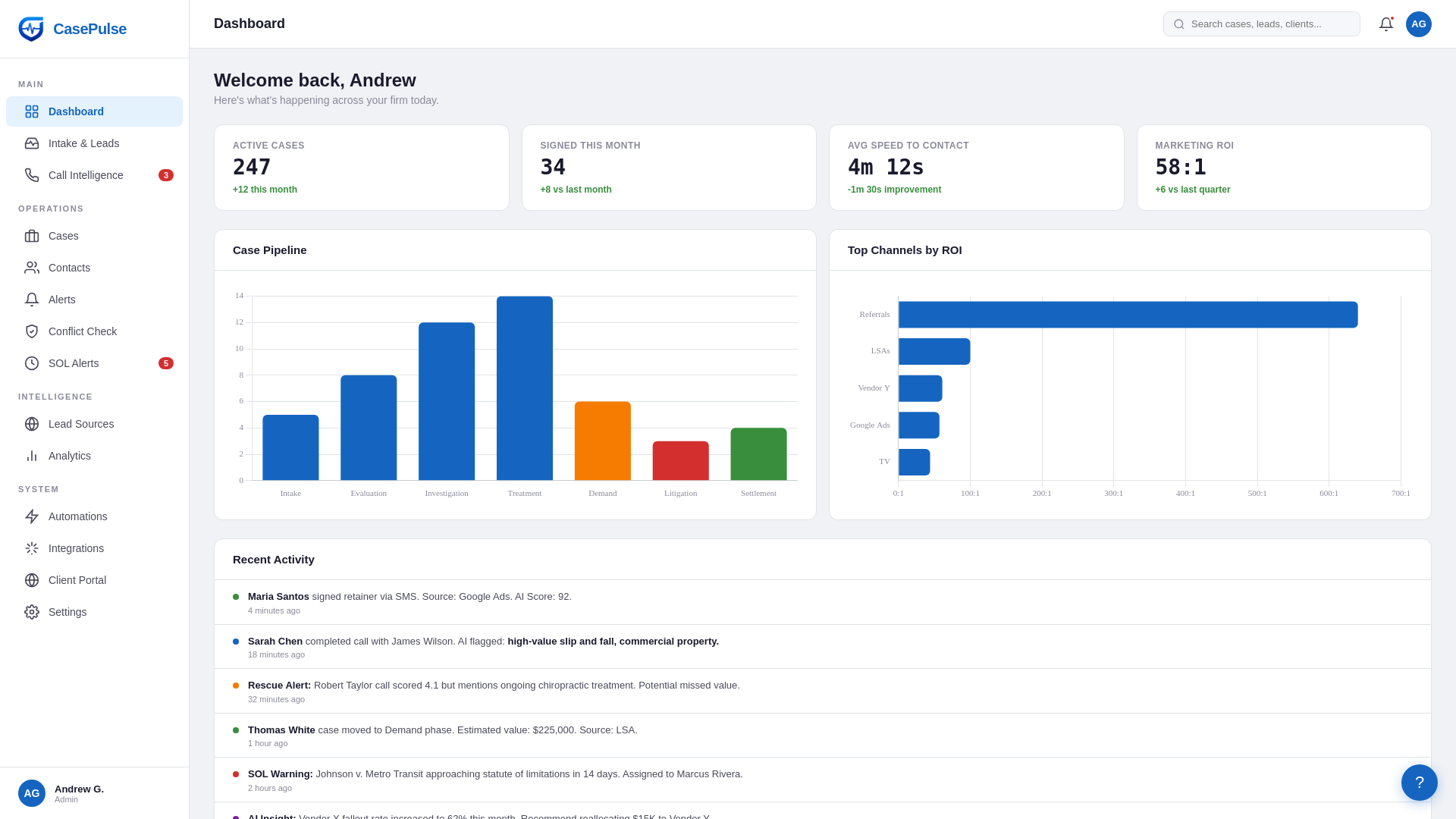website screenshot of https://casepulse-demo.pages.dev/