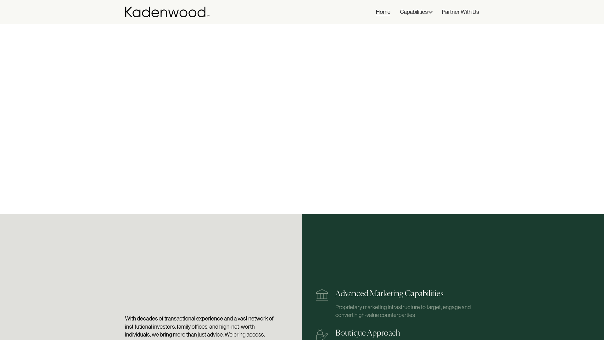 website screenshot of https://kadenwoodgroupadvisory.uk/