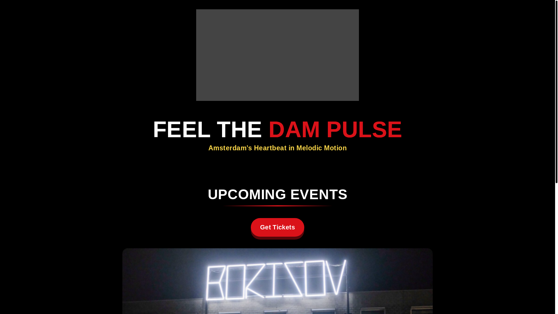 website screenshot of https://dampulsecollective.nl/