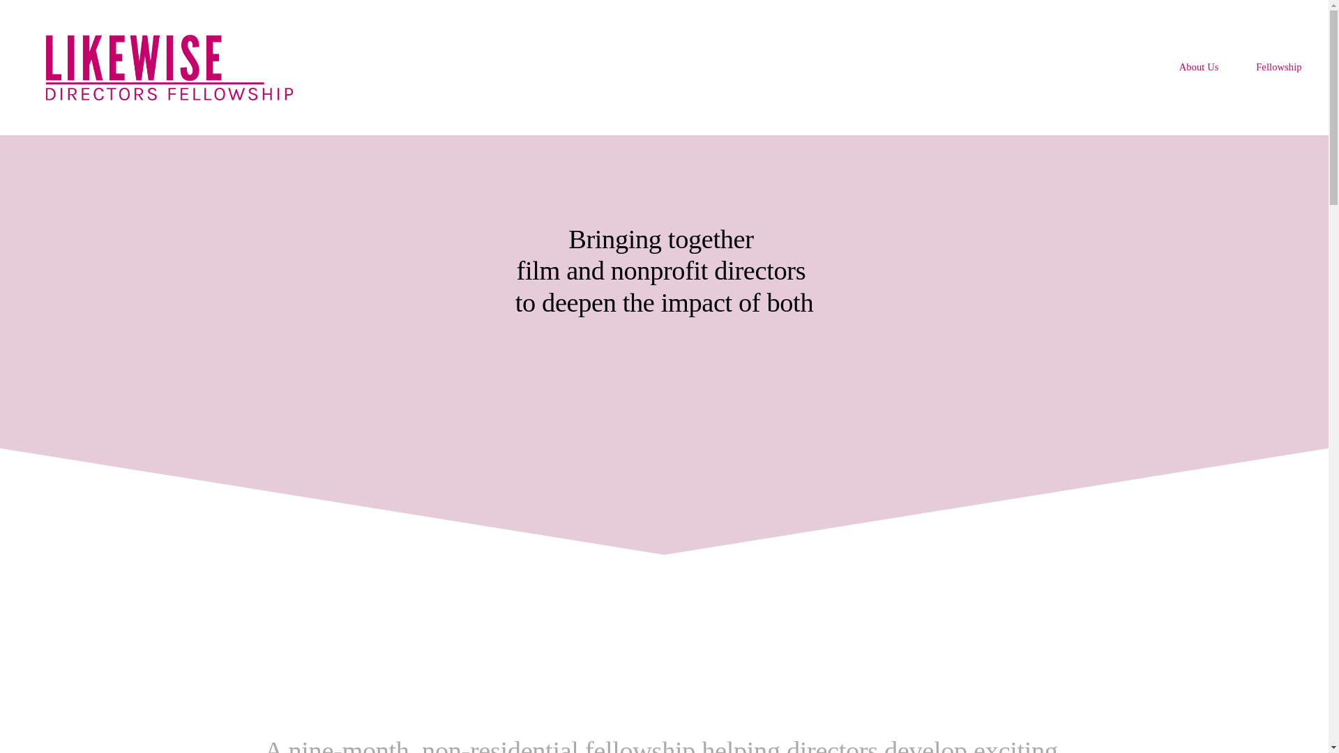 website screenshot of https://likewiseimpactlab.org/