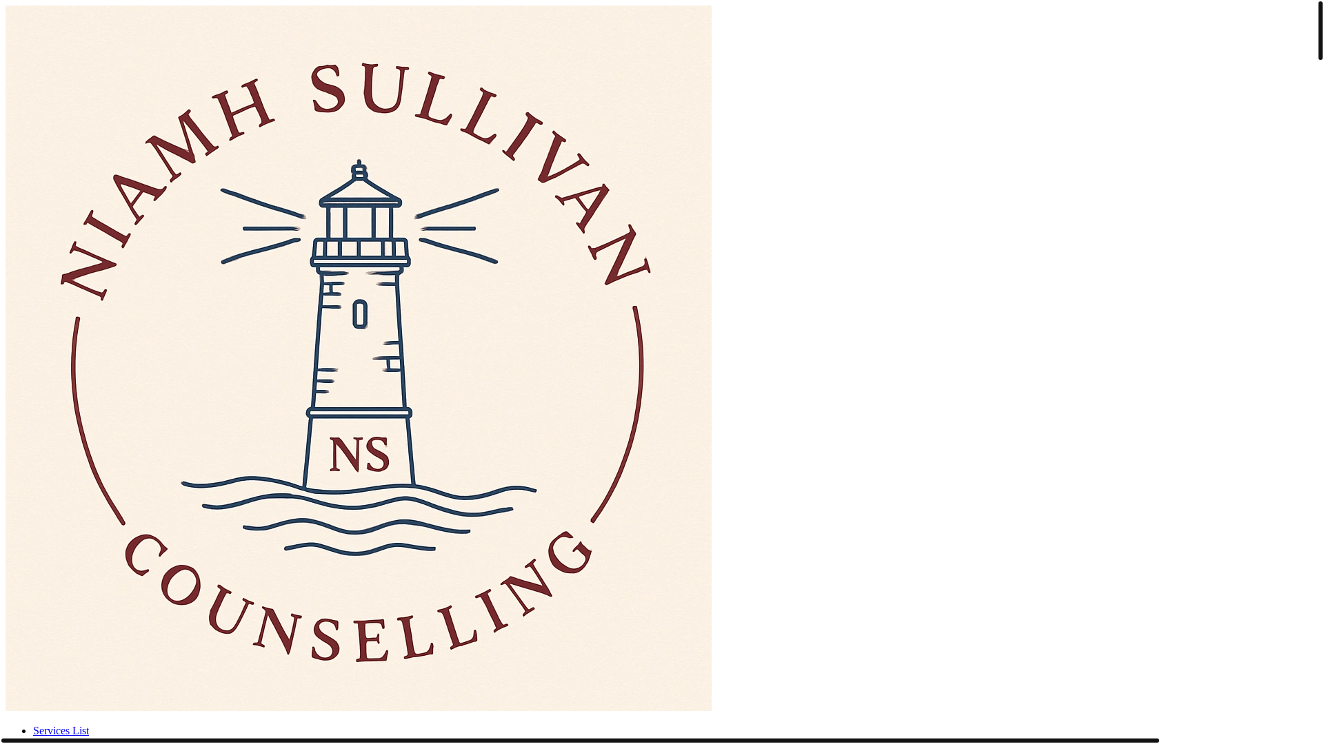 website screenshot of https://niamhsullivancounselling.com.au/