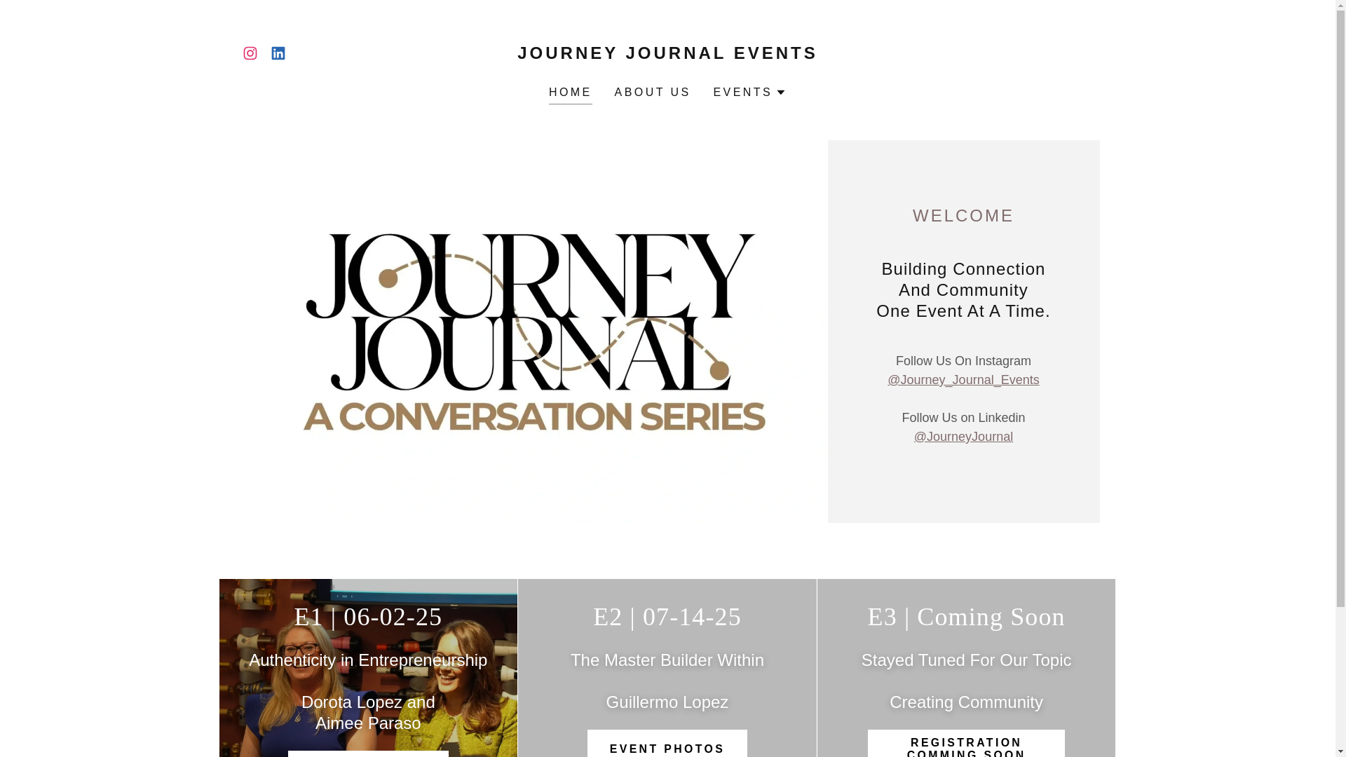 website screenshot of https://journeyjournalevents.com/