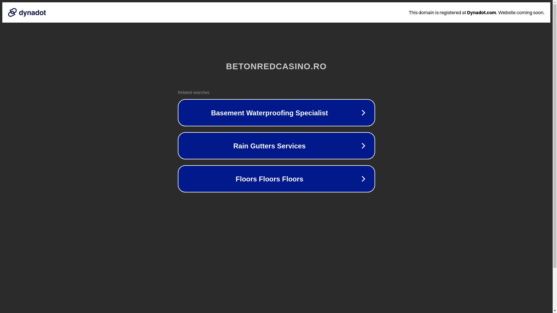 website screenshot of https://betonredcasino.ro/