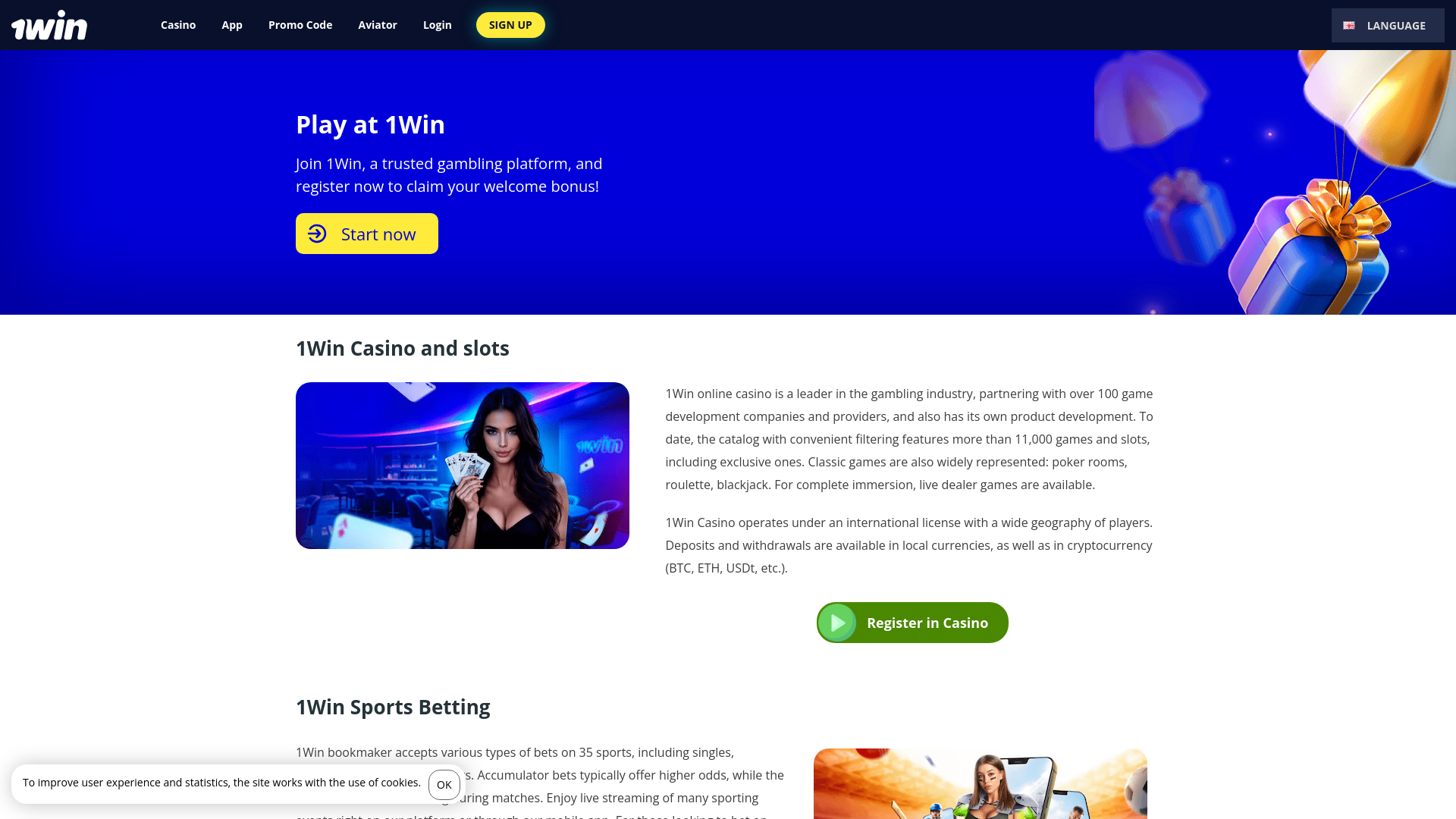 website screenshot of https://1win.fyi/