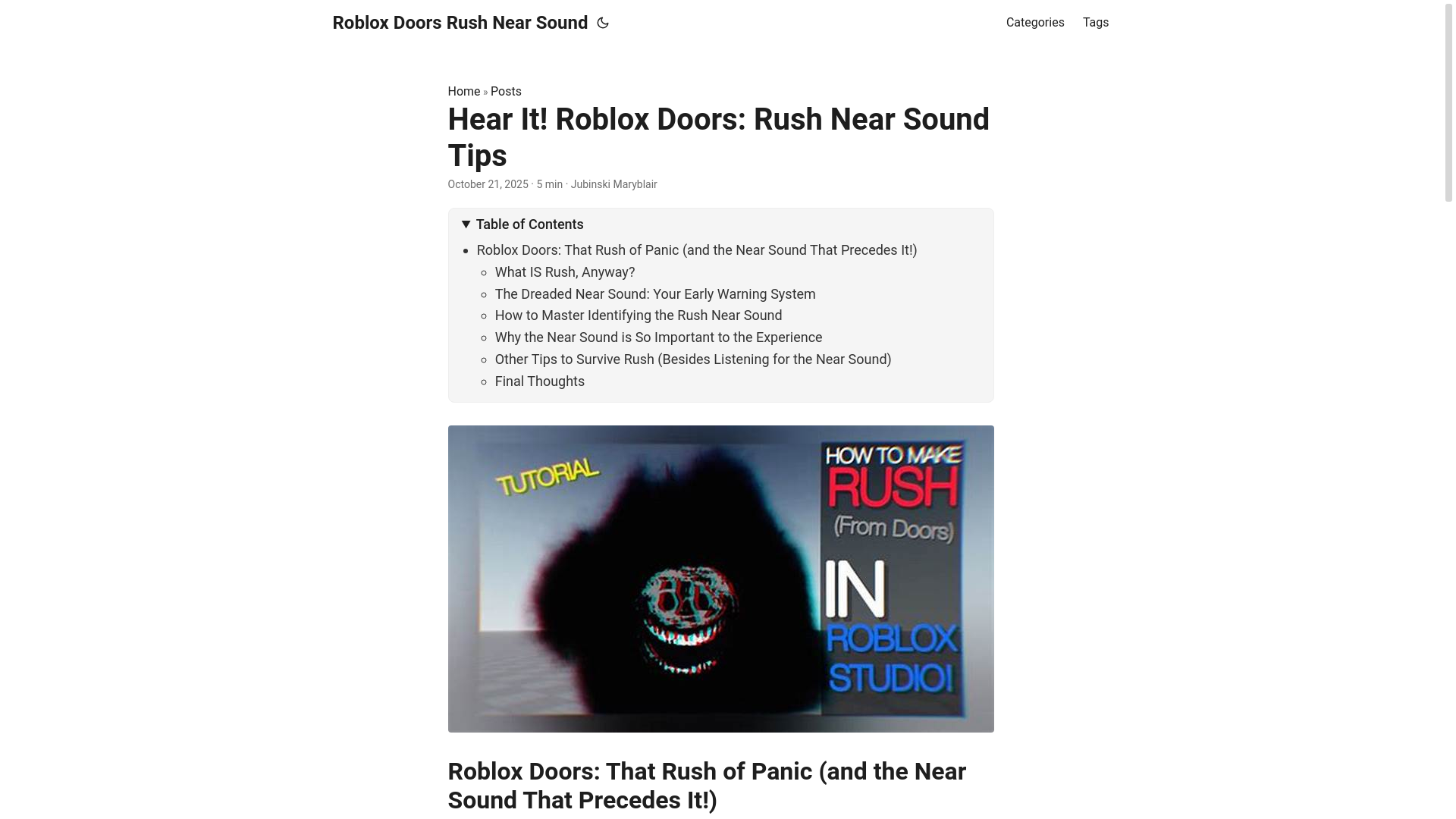 website screenshot of https://roblox-doors-rush-near-sound.pages.dev/