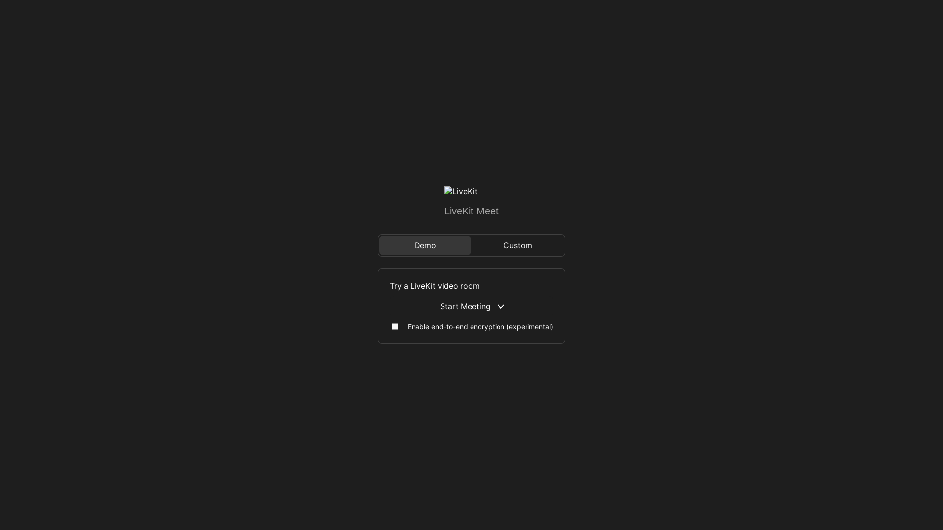 website screenshot of https://meet-ui-staging.pages.dev/
