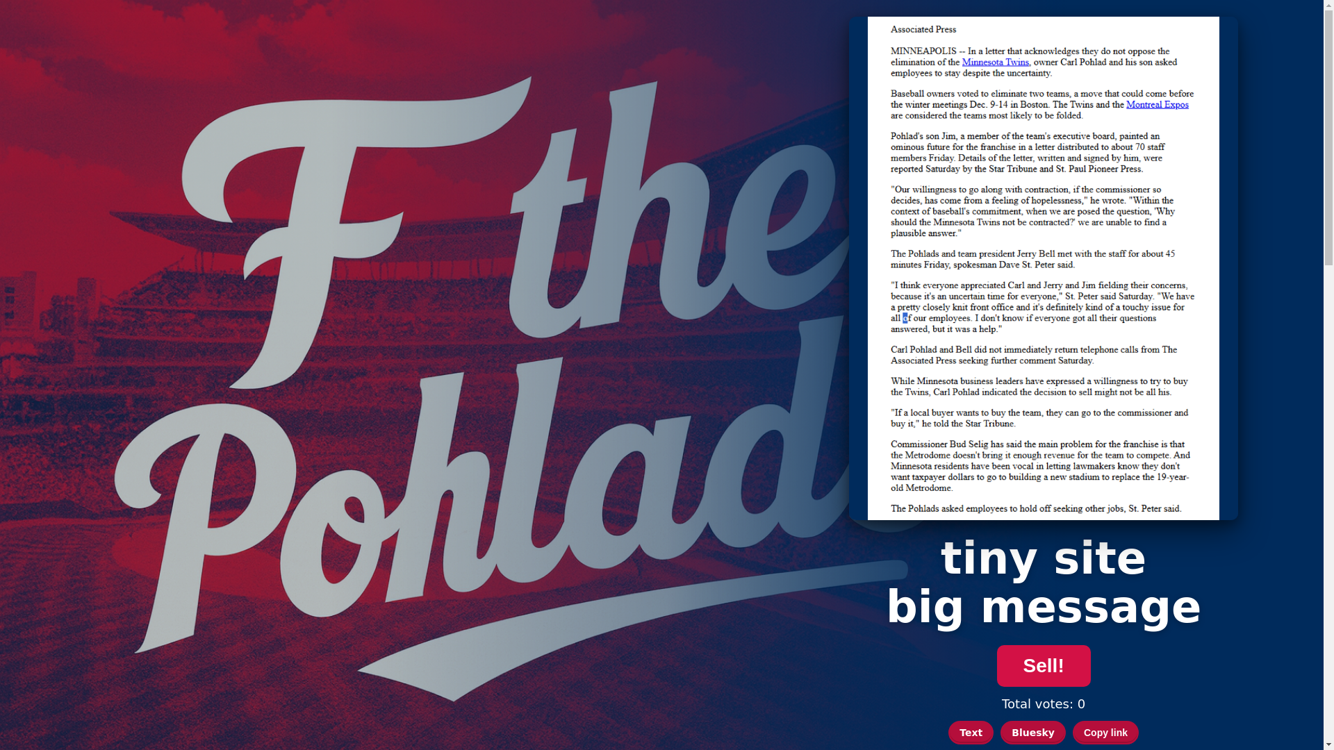 website screenshot of https://testing-fthepohlads.pages.dev/