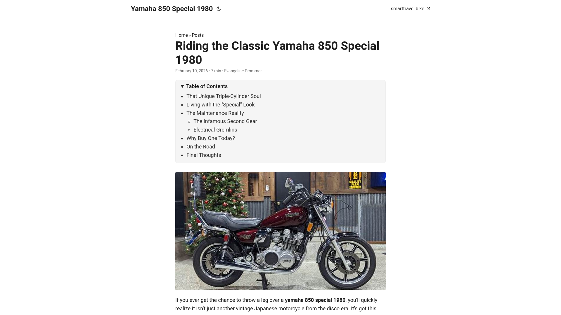 website screenshot of https://yamaha-850-special-1980.pages.dev/