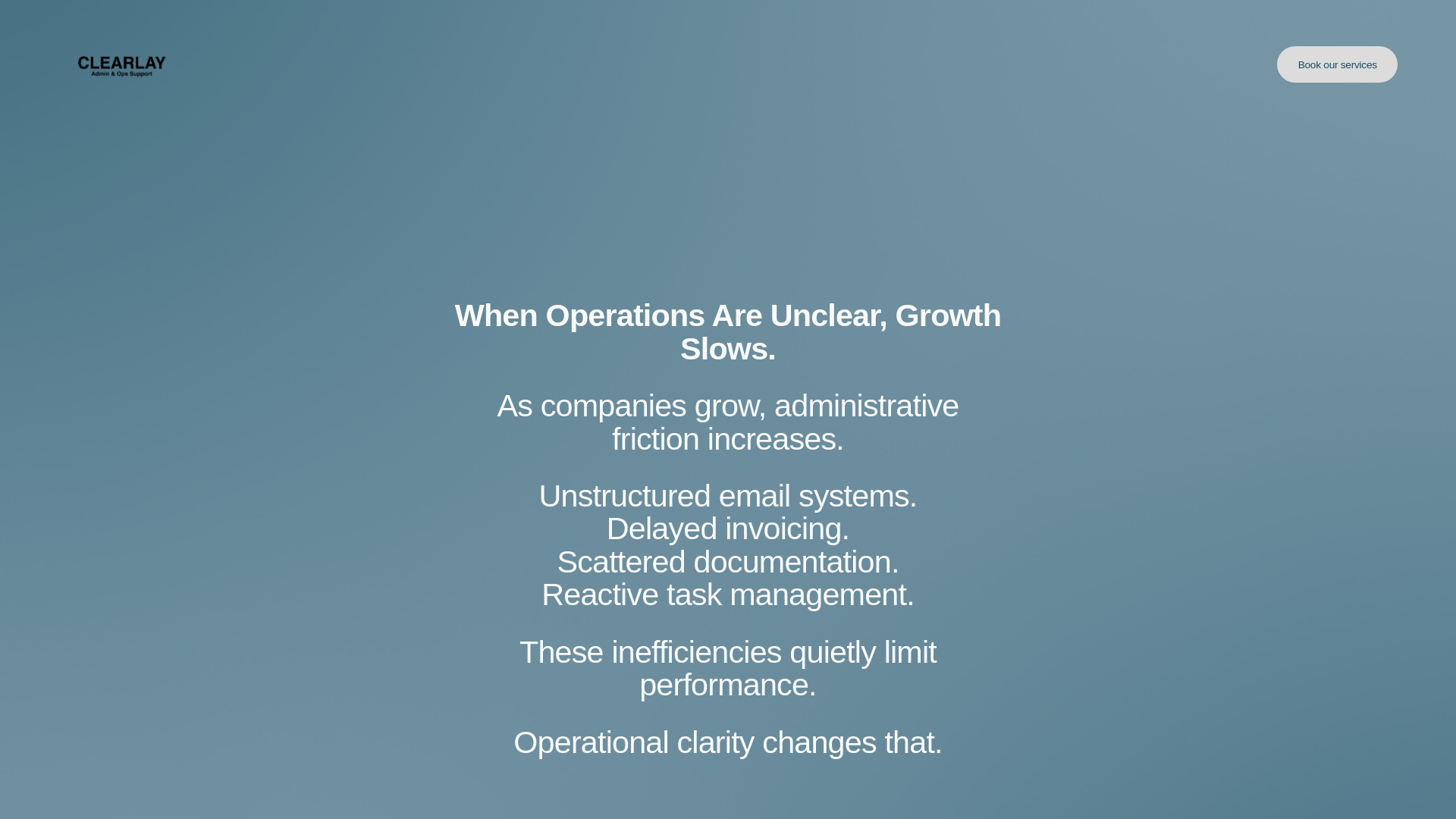 website screenshot of https://clearlay.ca/