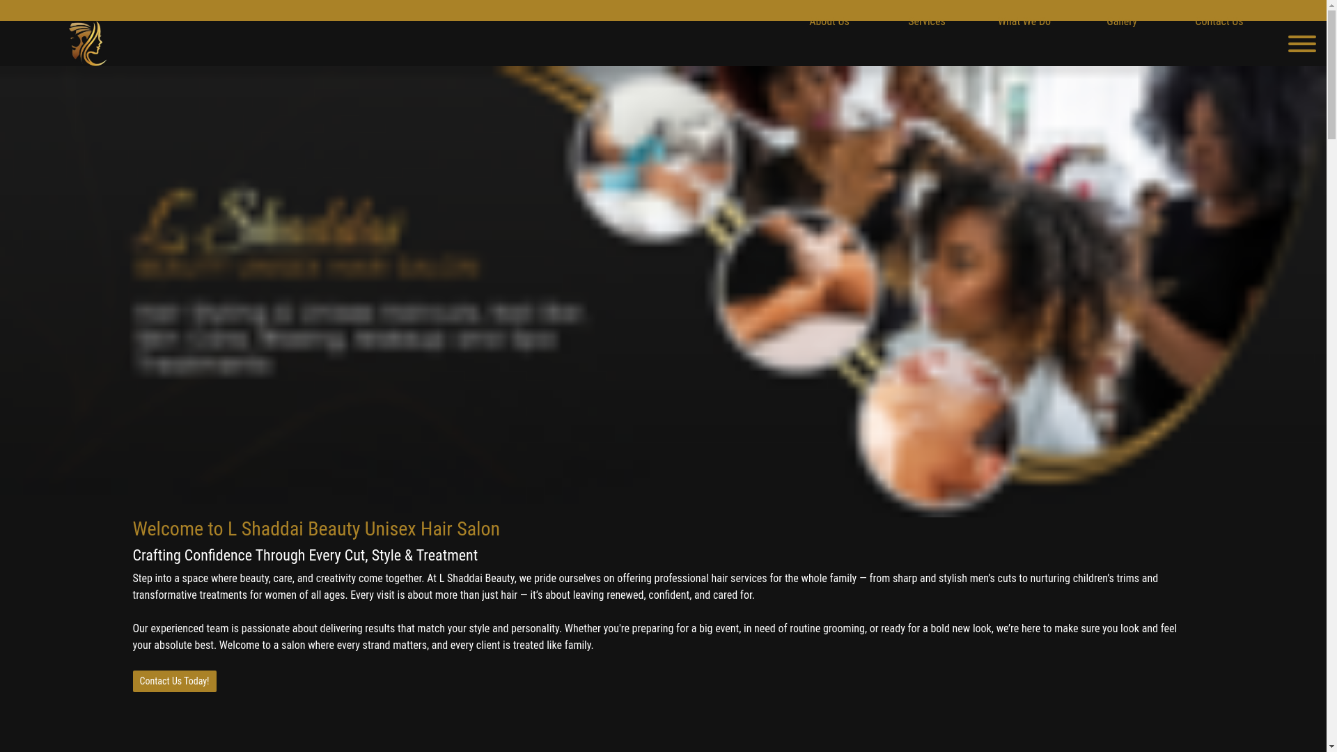 website screenshot of https://lshaddai.co.za/