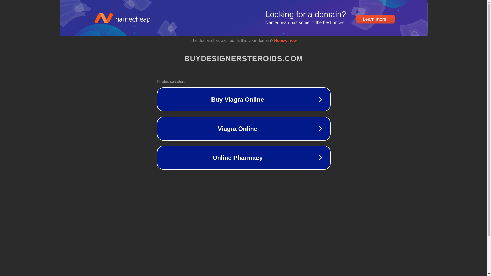 website screenshot of https://buydesignersteroids.com/