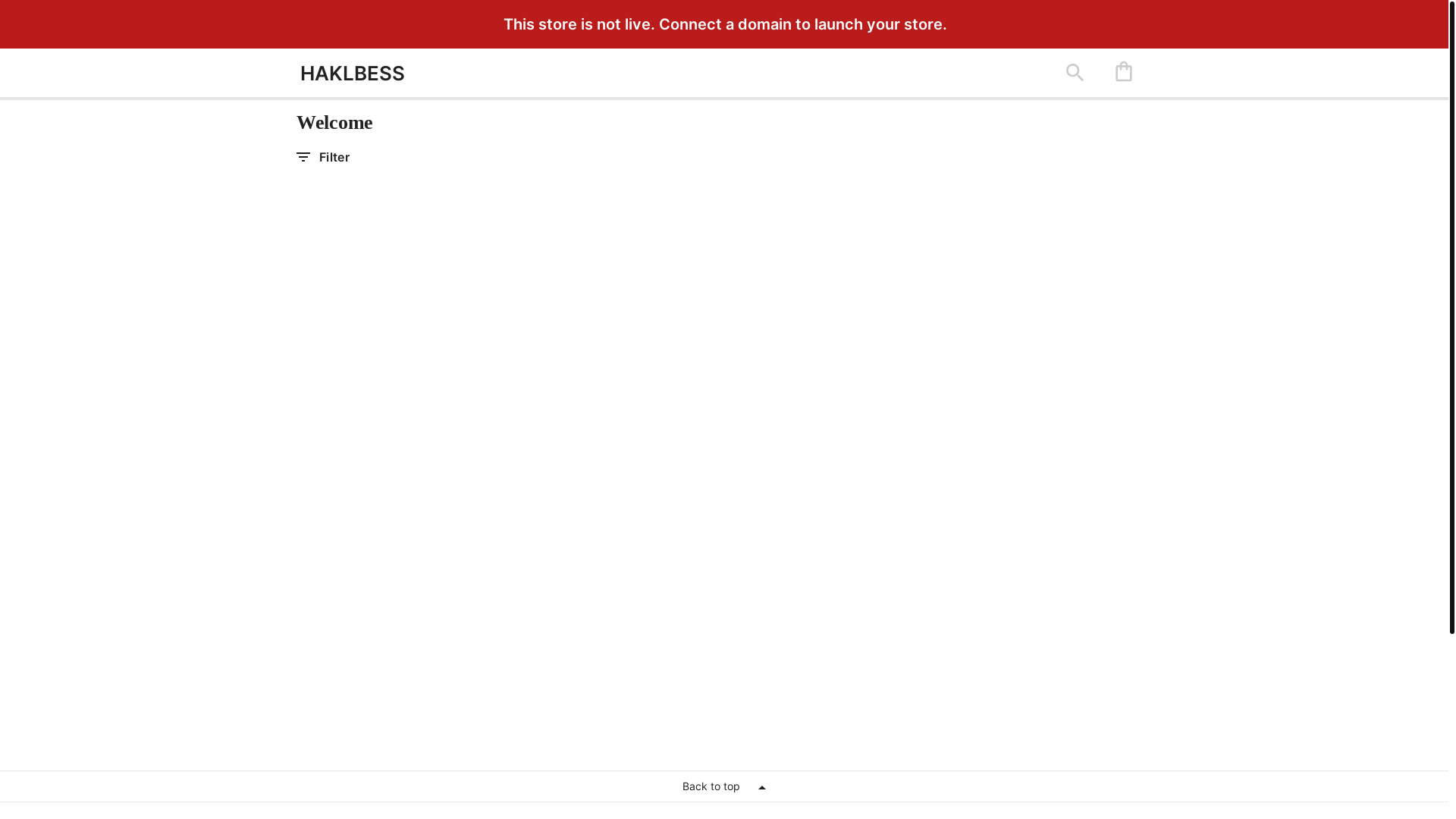 website screenshot of https://haklbess.com/