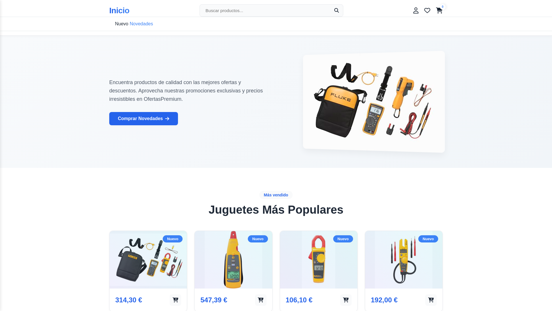 website screenshot of https://yourflukeplace.shop/