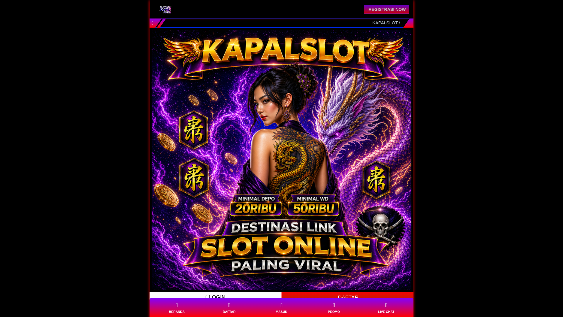 website screenshot of https://devlyl-mineriaa-kapaslot.pages.dev/