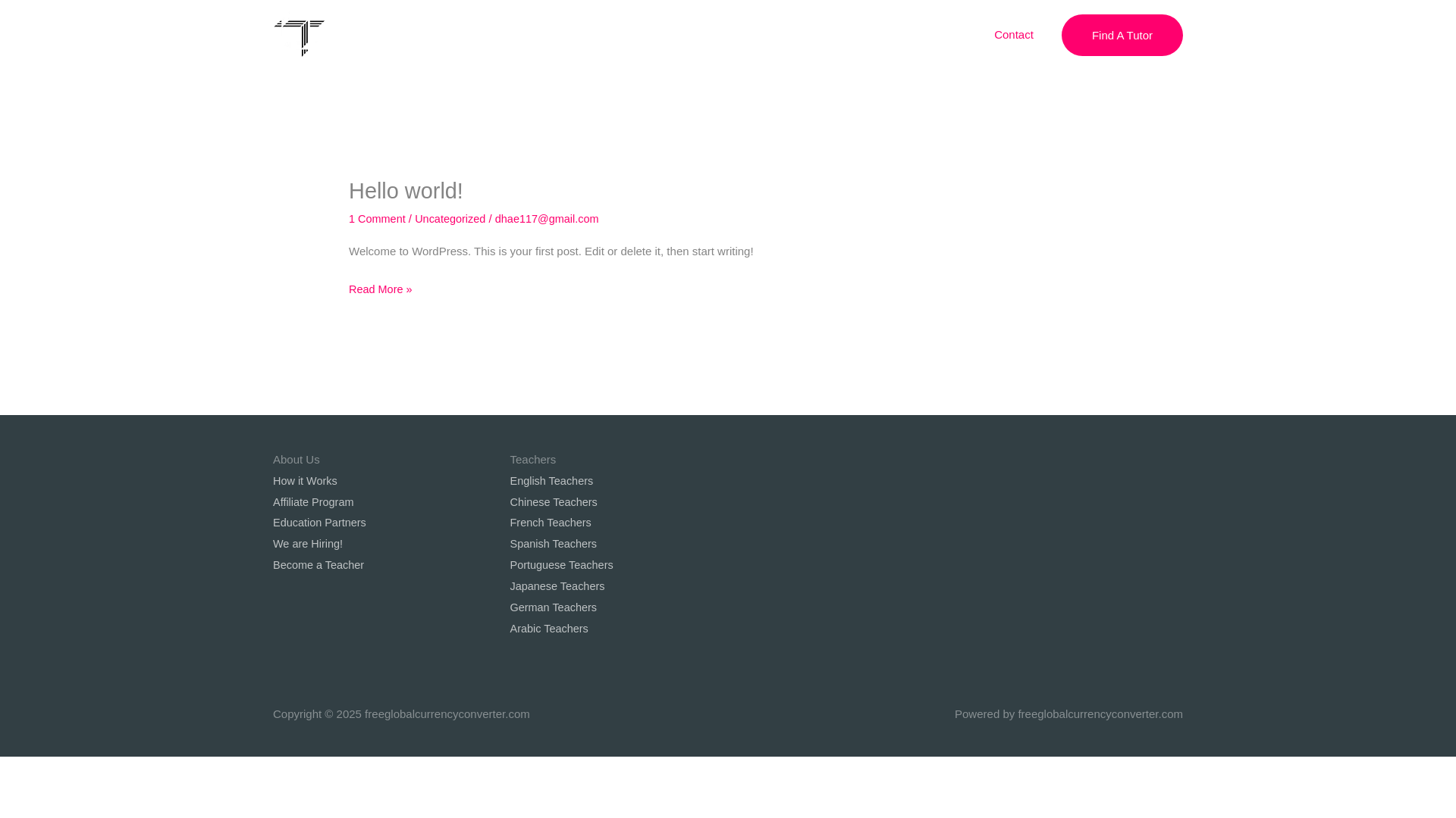 website screenshot of https://freeglobalcurrencyconverter.com/