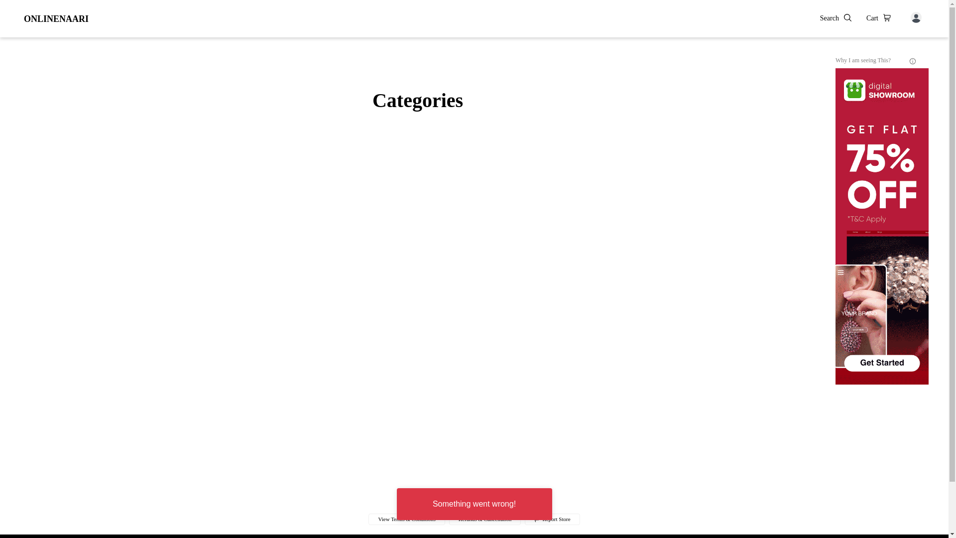 website screenshot of https://onlinenaari.co.in/